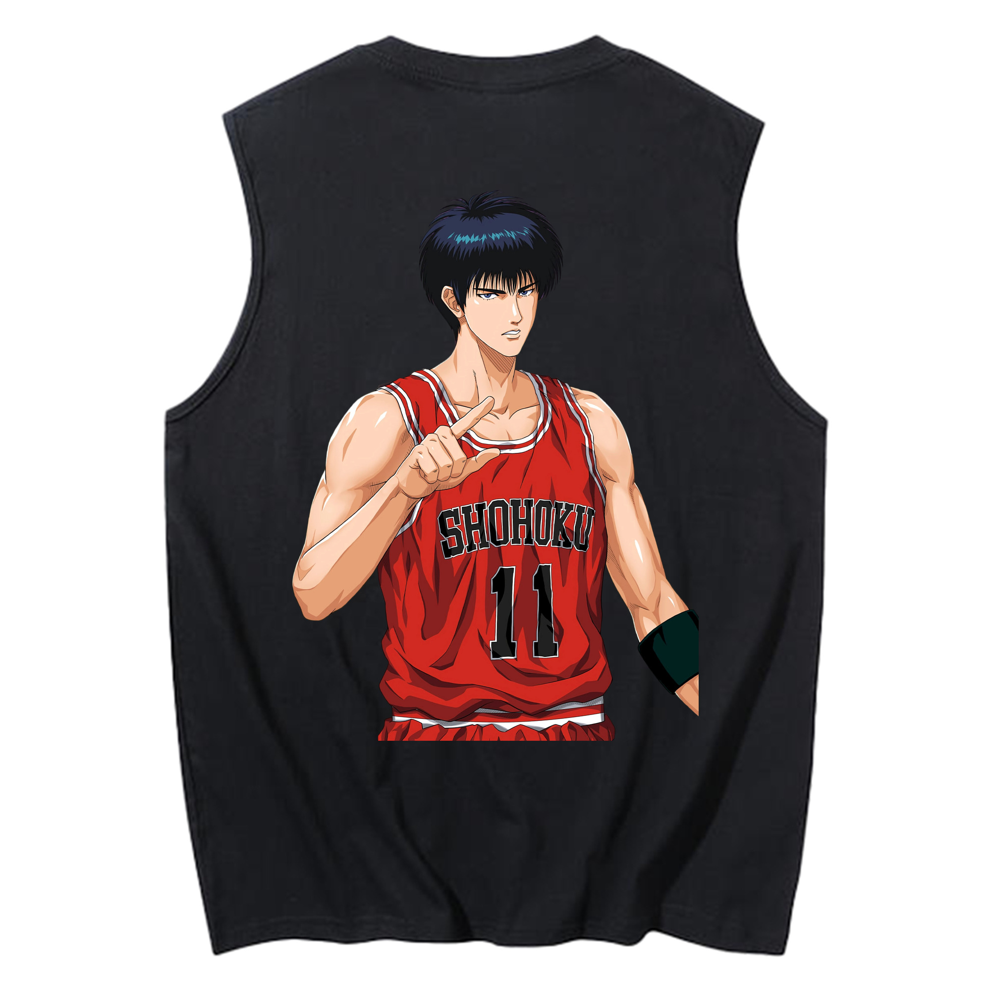（画像用） SLAM DUNK／スラムダンク コットン100％タンクトップ（背面プリント）
