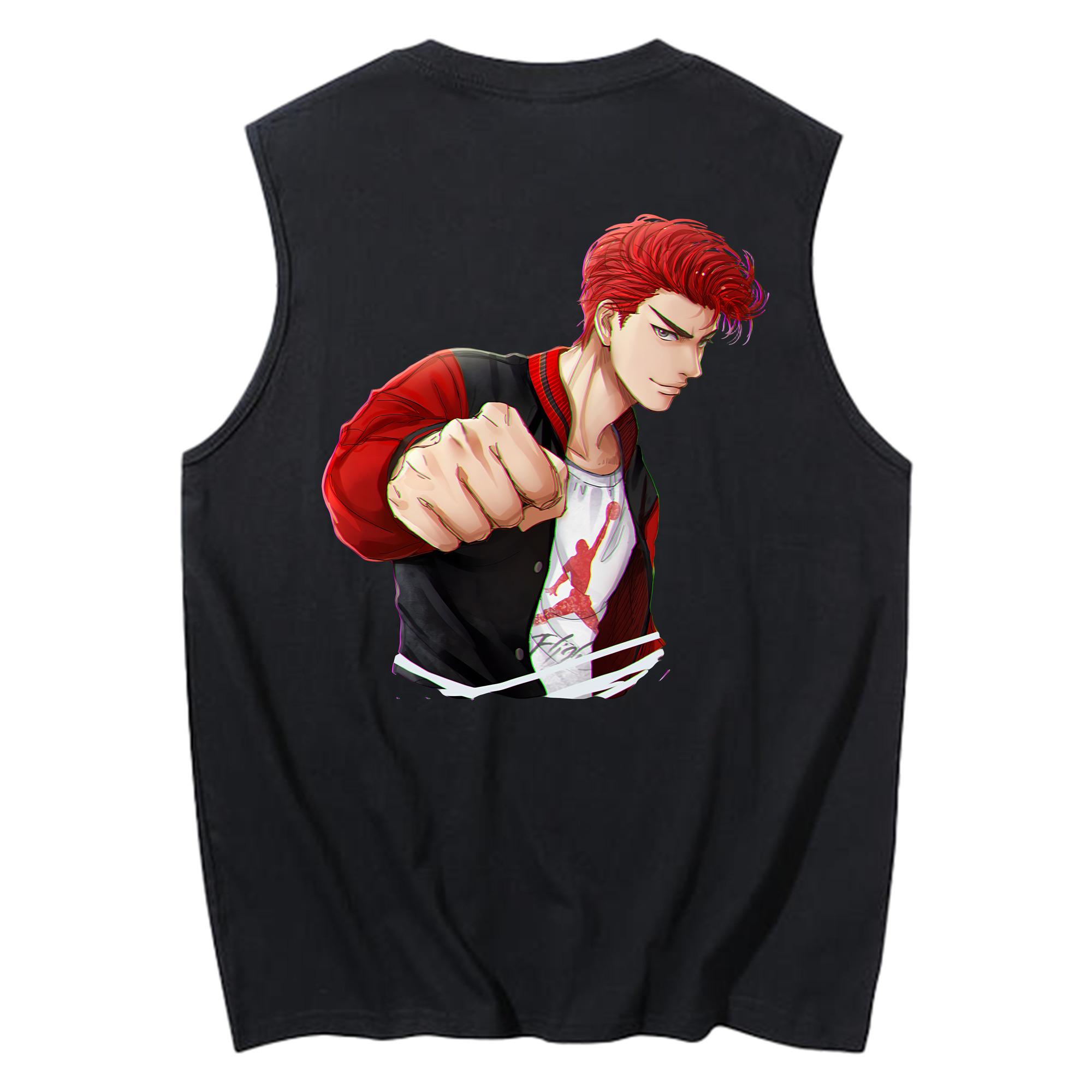 （画像用） SLAM DUNK／スラムダンク コットン100％タンクトップ（背面プリント）