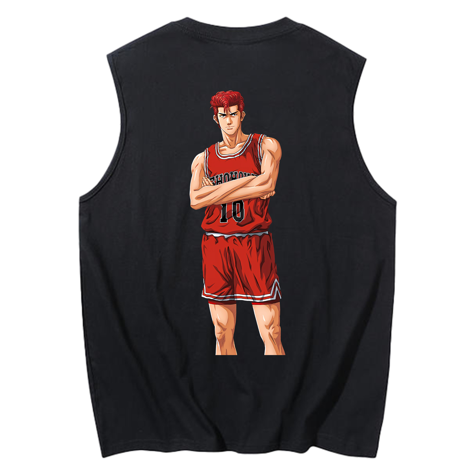 （画像用） SLAM DUNK／スラムダンク コットン100％タンクトップ（背面プリント）