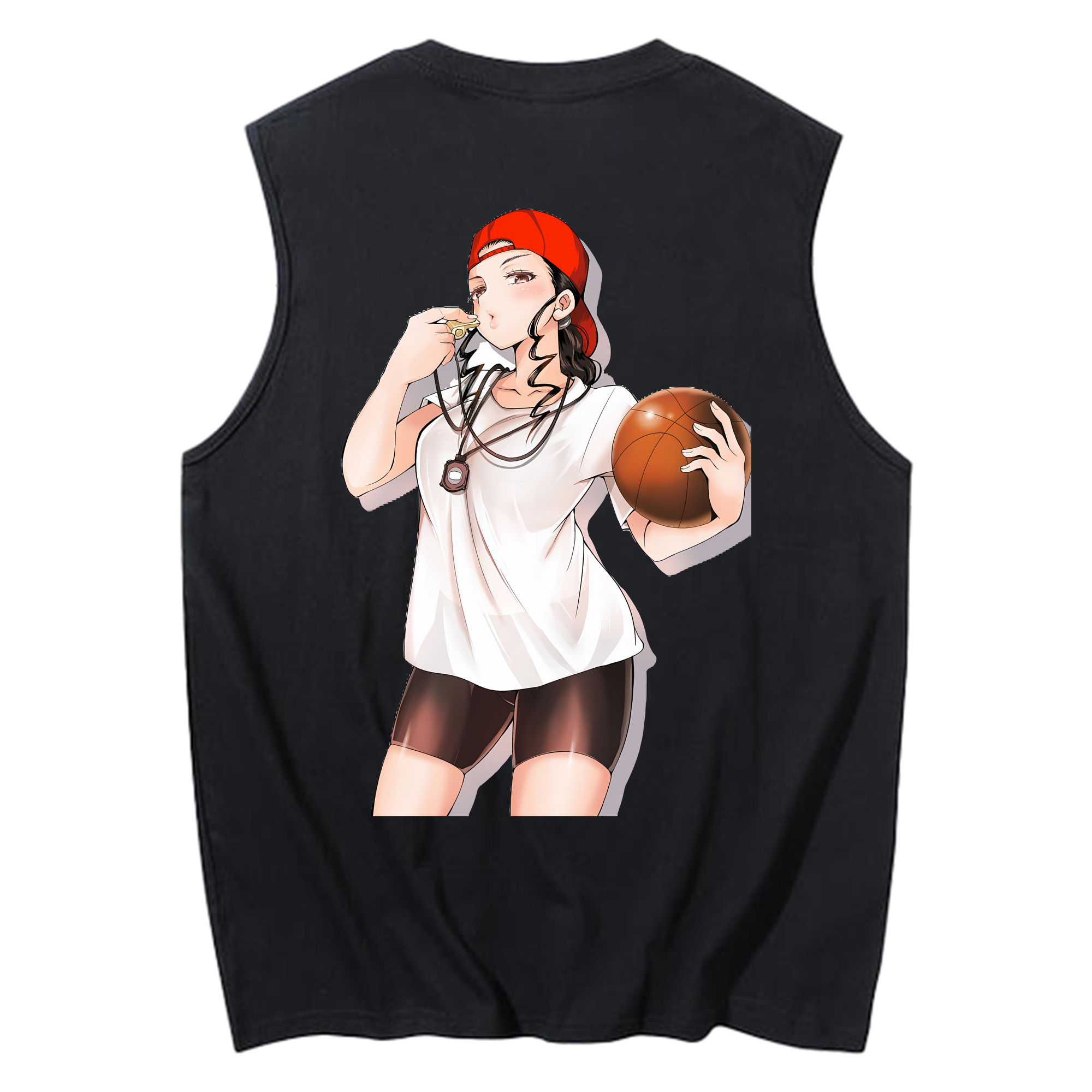 （画像用） SLAM DUNK／スラムダンク コットン100％タンクトップ（背面プリント）