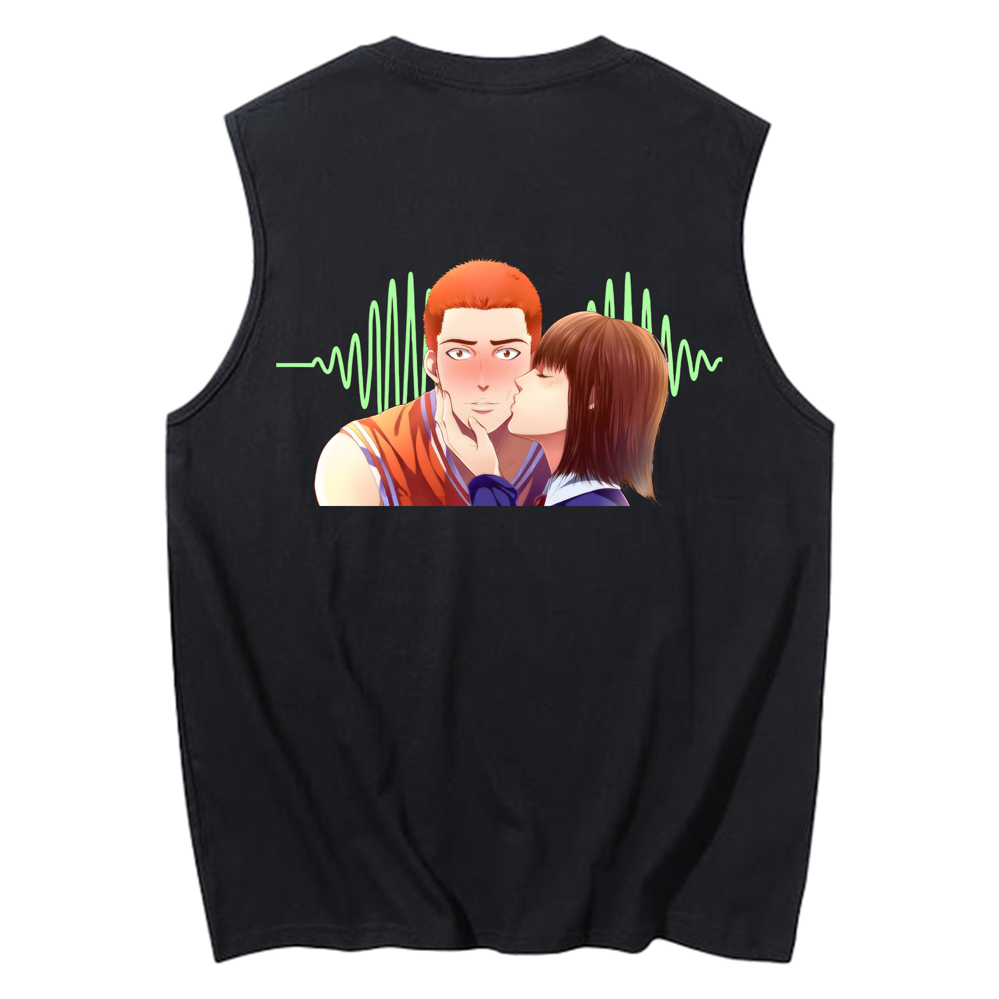 （画像用） SLAM DUNK／スラムダンク コットン100％タンクトップ（背面プリント）