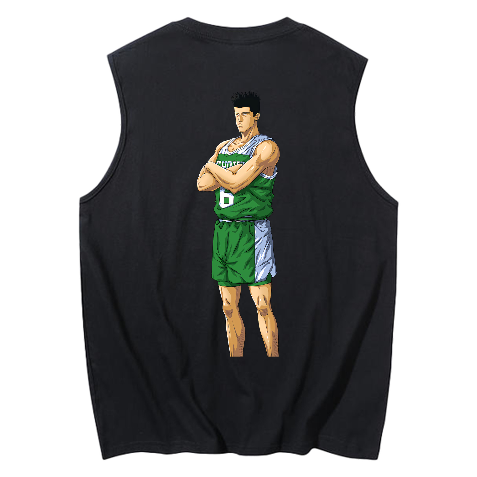 （画像用） SLAM DUNK／スラムダンク コットン100％タンクトップ（背面プリント）