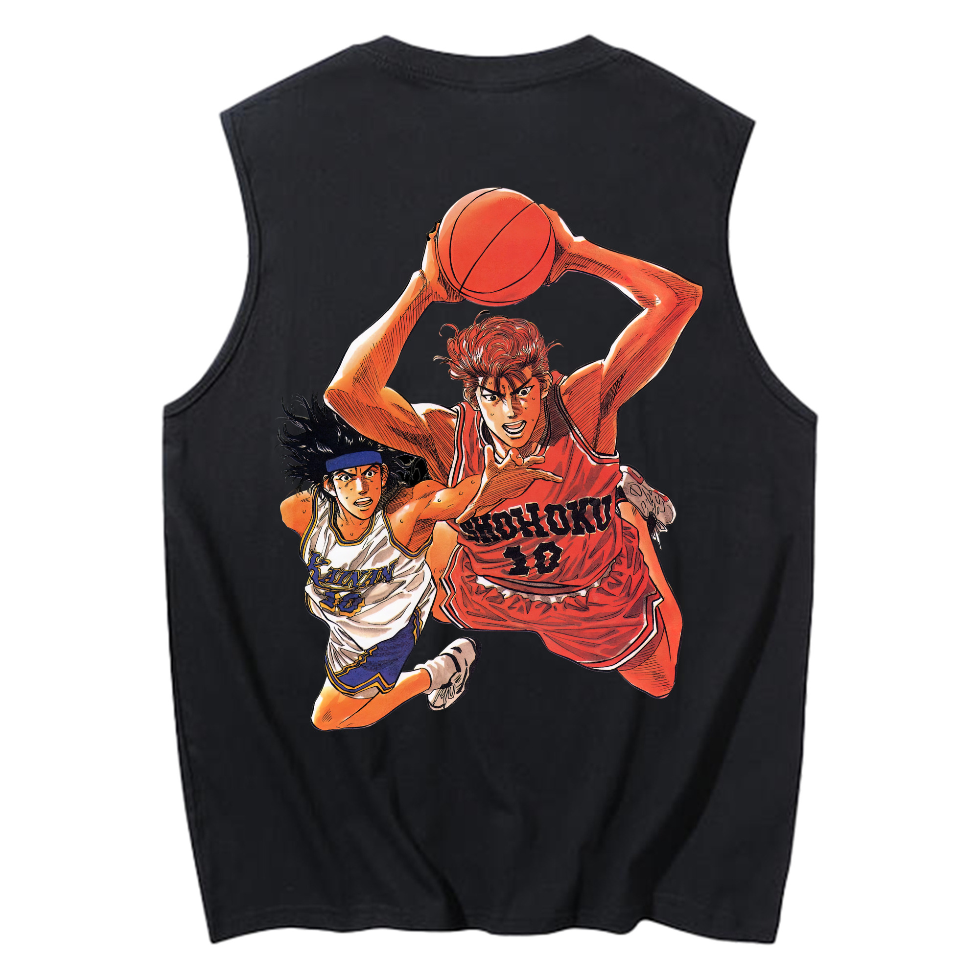 （画像用） SLAM DUNK／スラムダンク コットン100％タンクトップ（背面プリント）