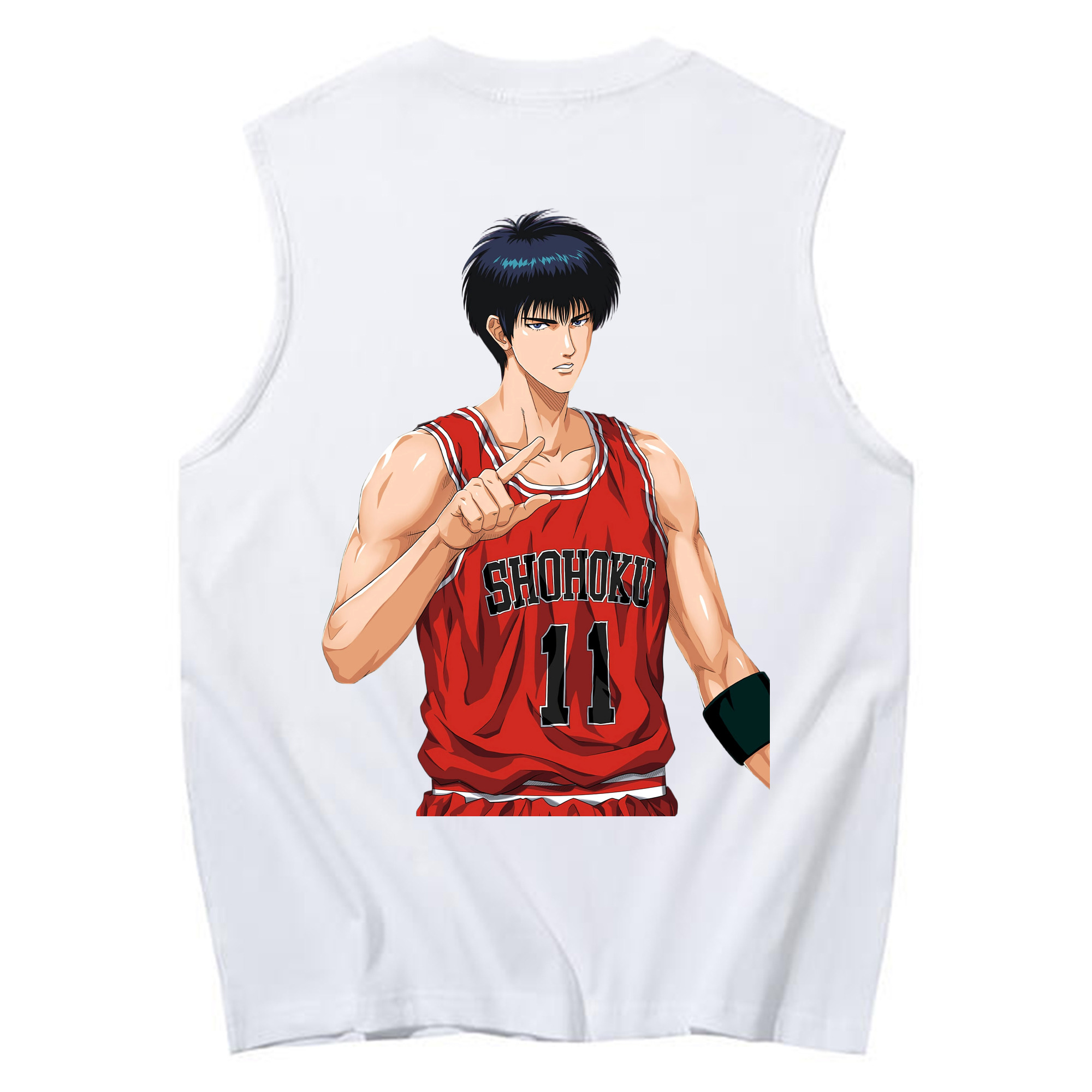 （画像用） SLAM DUNK／スラムダンク コットン100％タンクトップ（背面プリント）