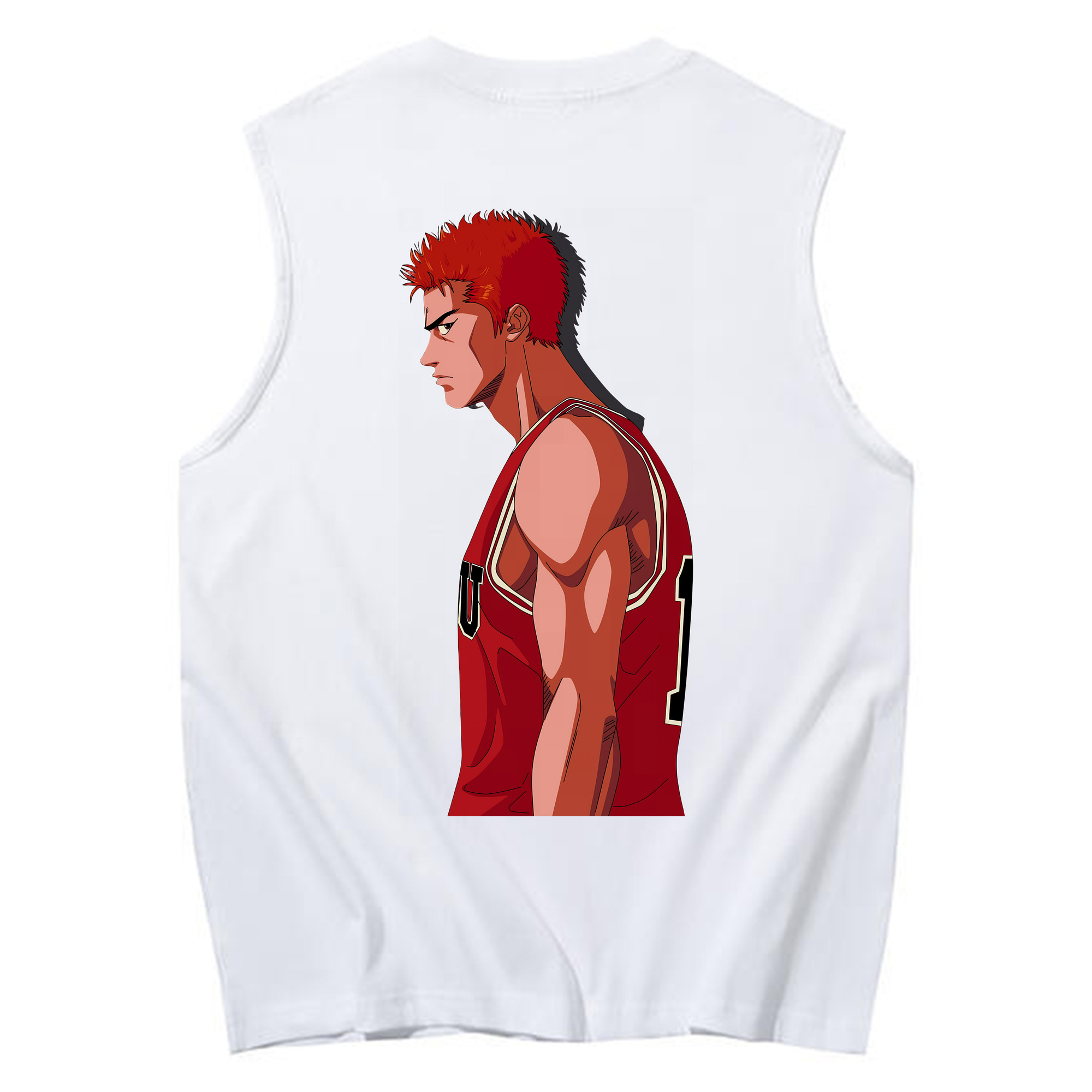（画像用） SLAM DUNK／スラムダンク コットン100％タンクトップ（背面プリント）