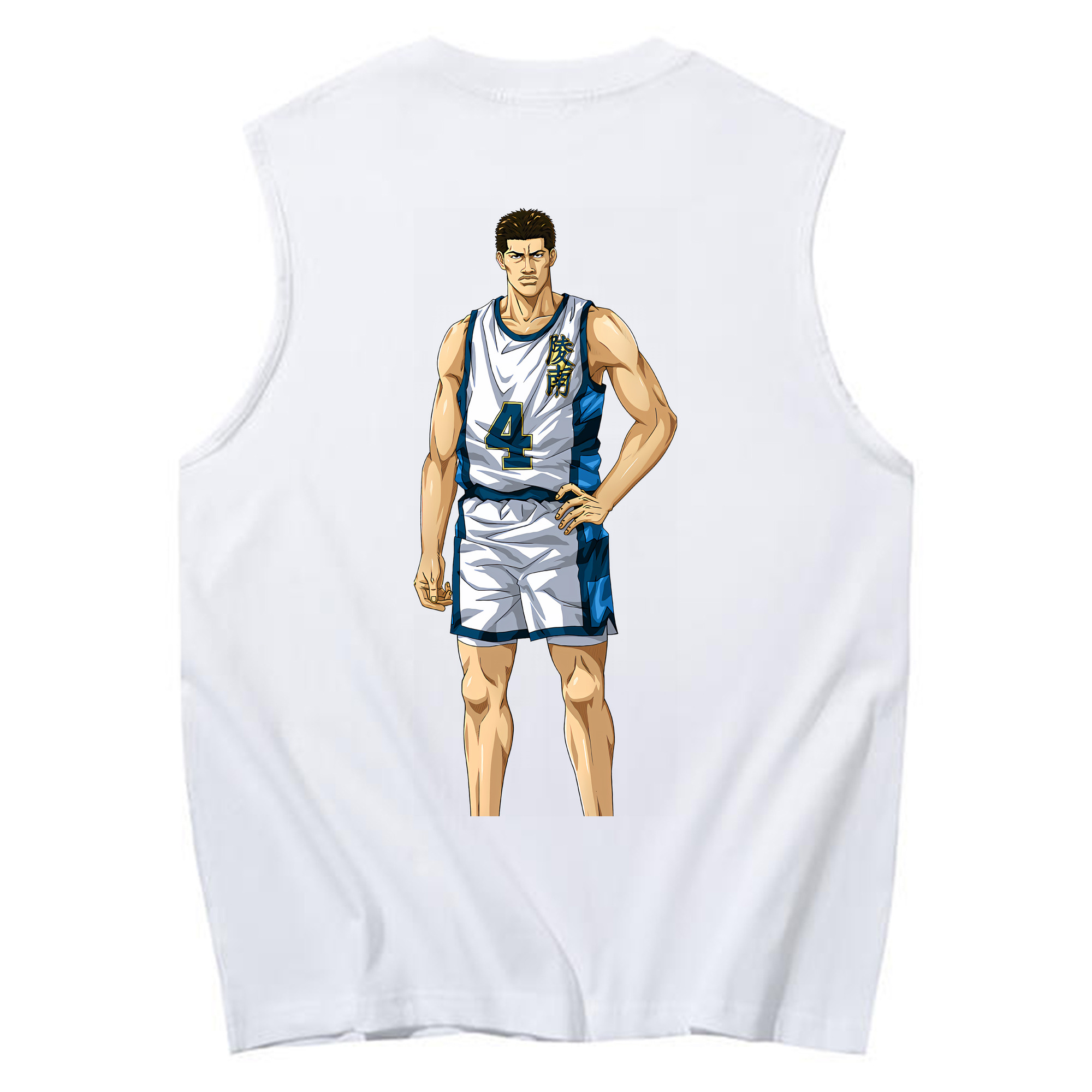 （画像用） SLAM DUNK／スラムダンク コットン100％タンクトップ（背面プリント）