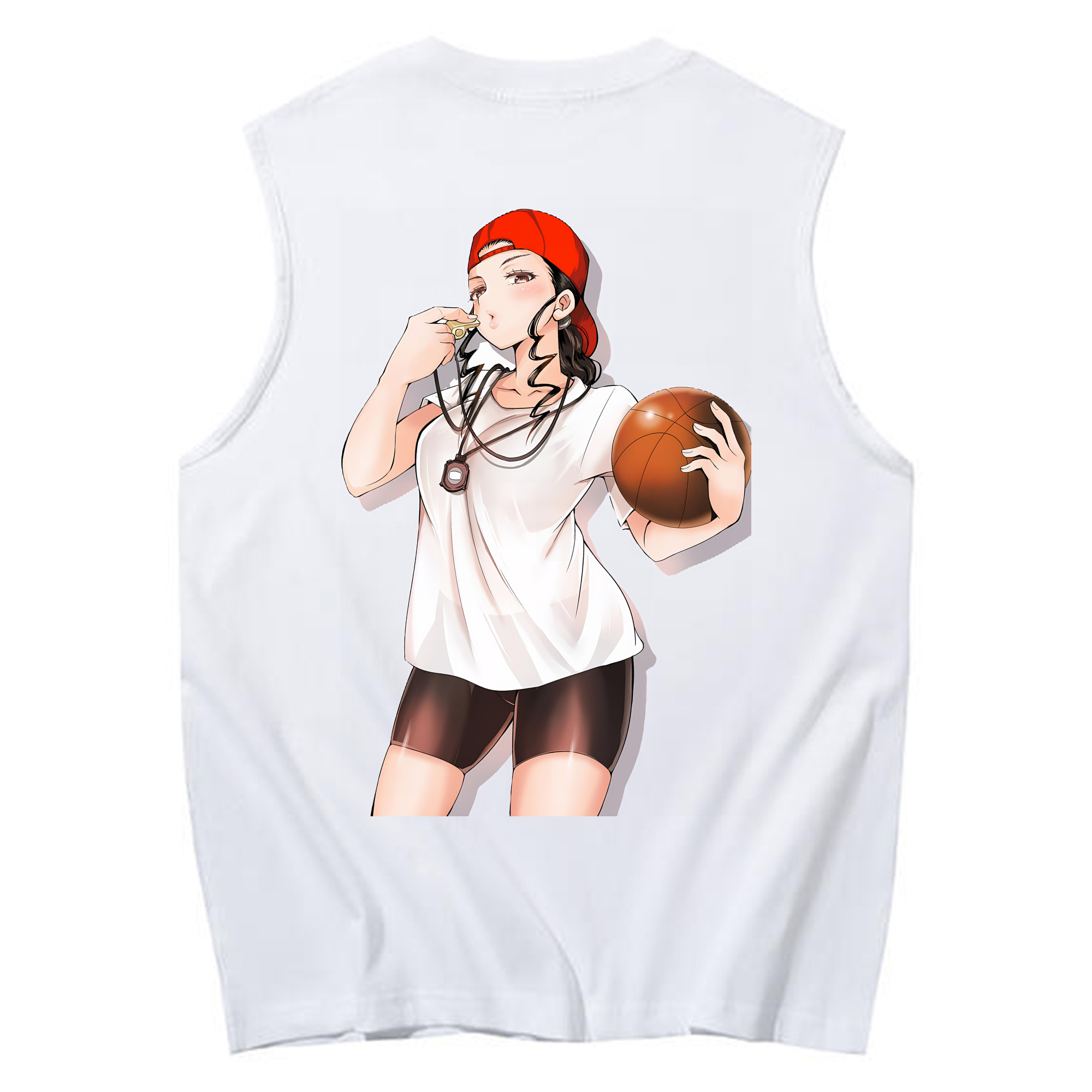 （画像用） SLAM DUNK／スラムダンク コットン100％タンクトップ（背面プリント）