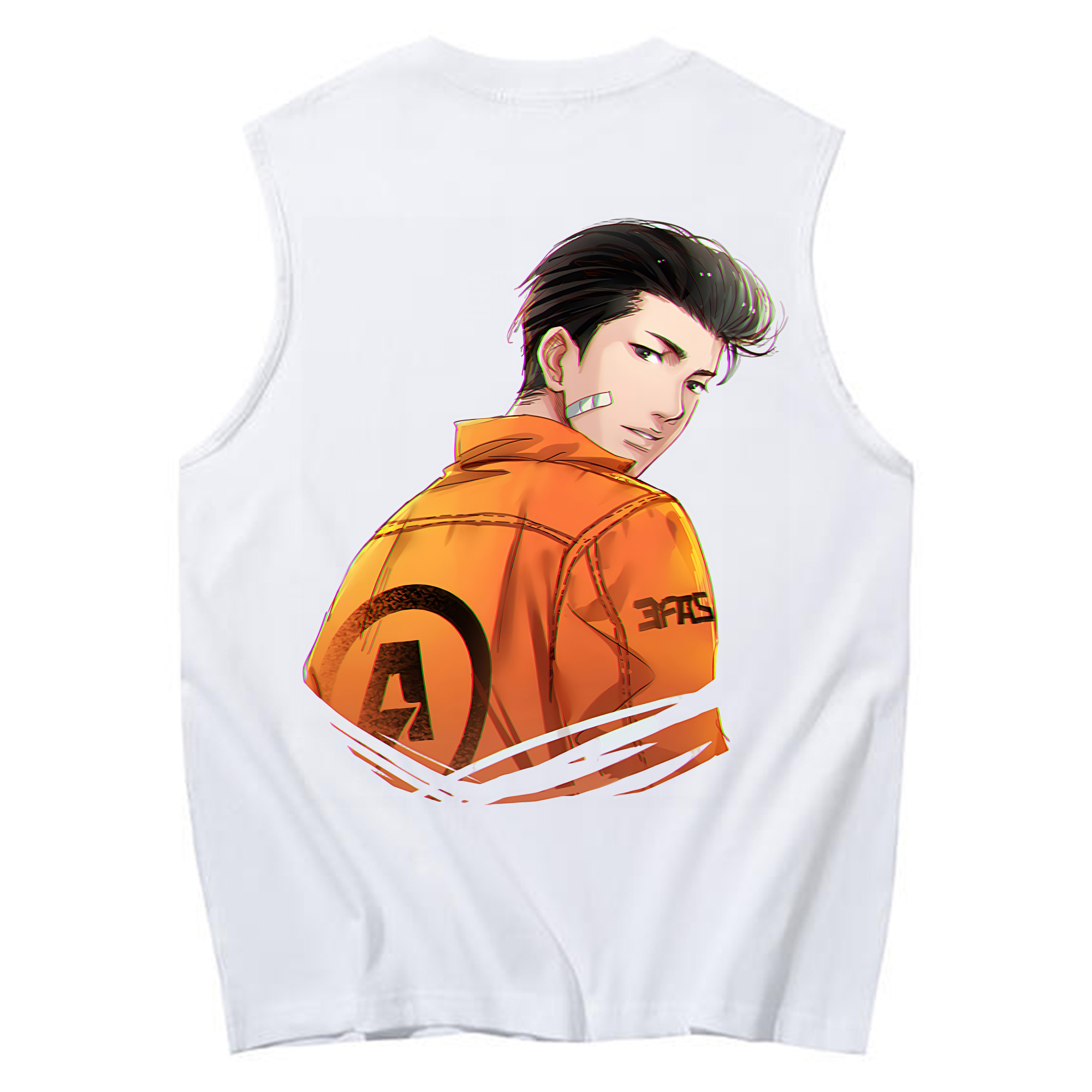 （画像用） SLAM DUNK／スラムダンク コットン100％タンクトップ（背面プリント）