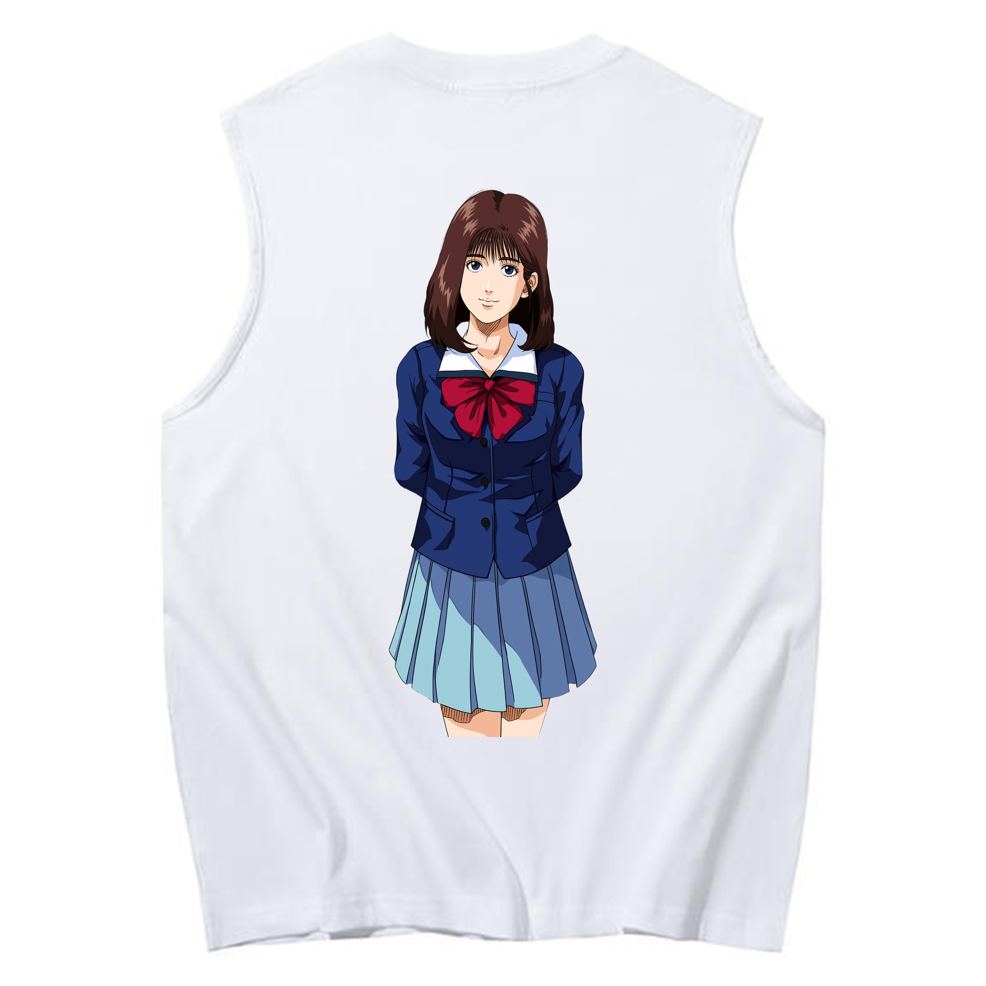 （画像用） SLAM DUNK／スラムダンク コットン100％タンクトップ（背面プリント）
