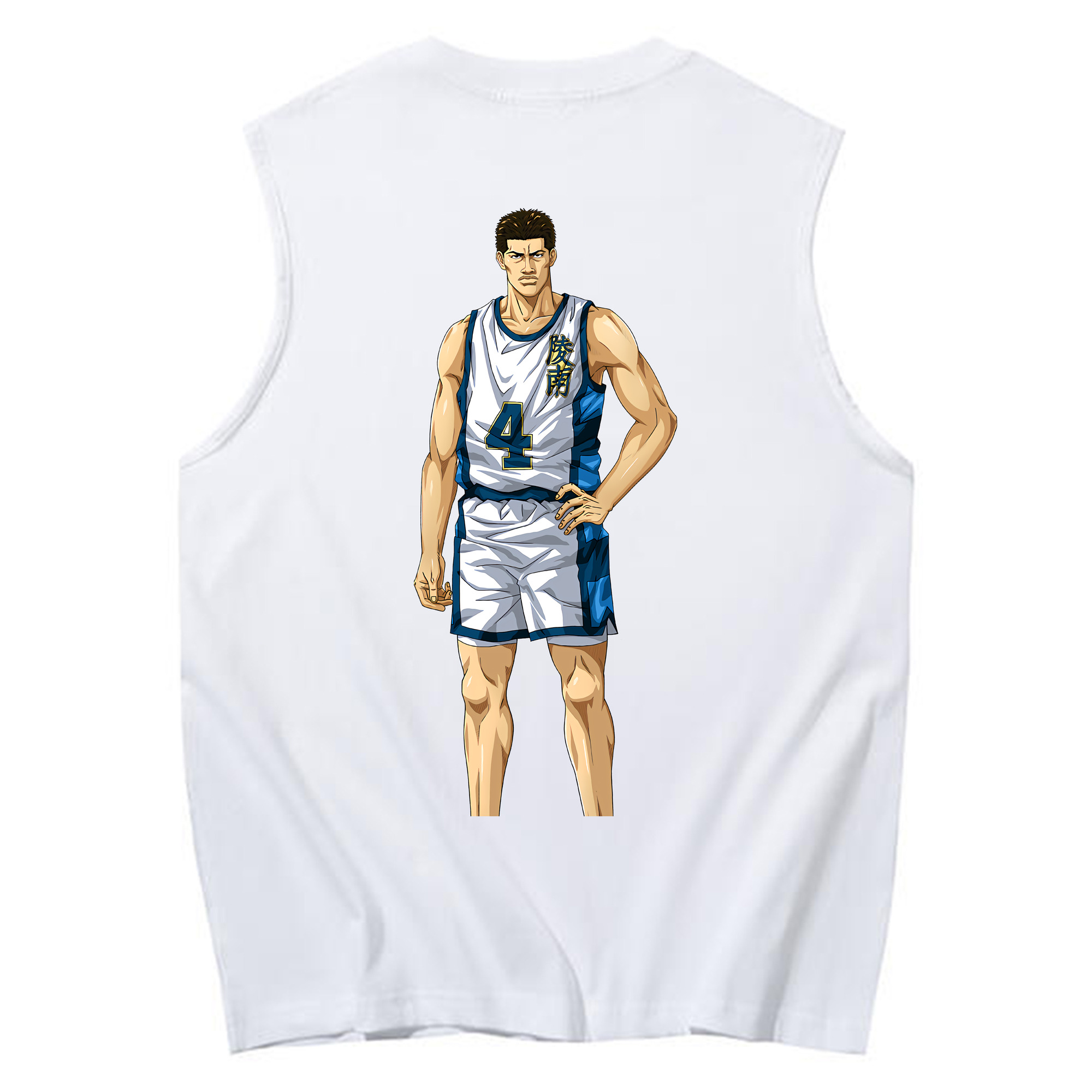 （画像用） SLAM DUNK／スラムダンク コットン100％タンクトップ（背面プリント）