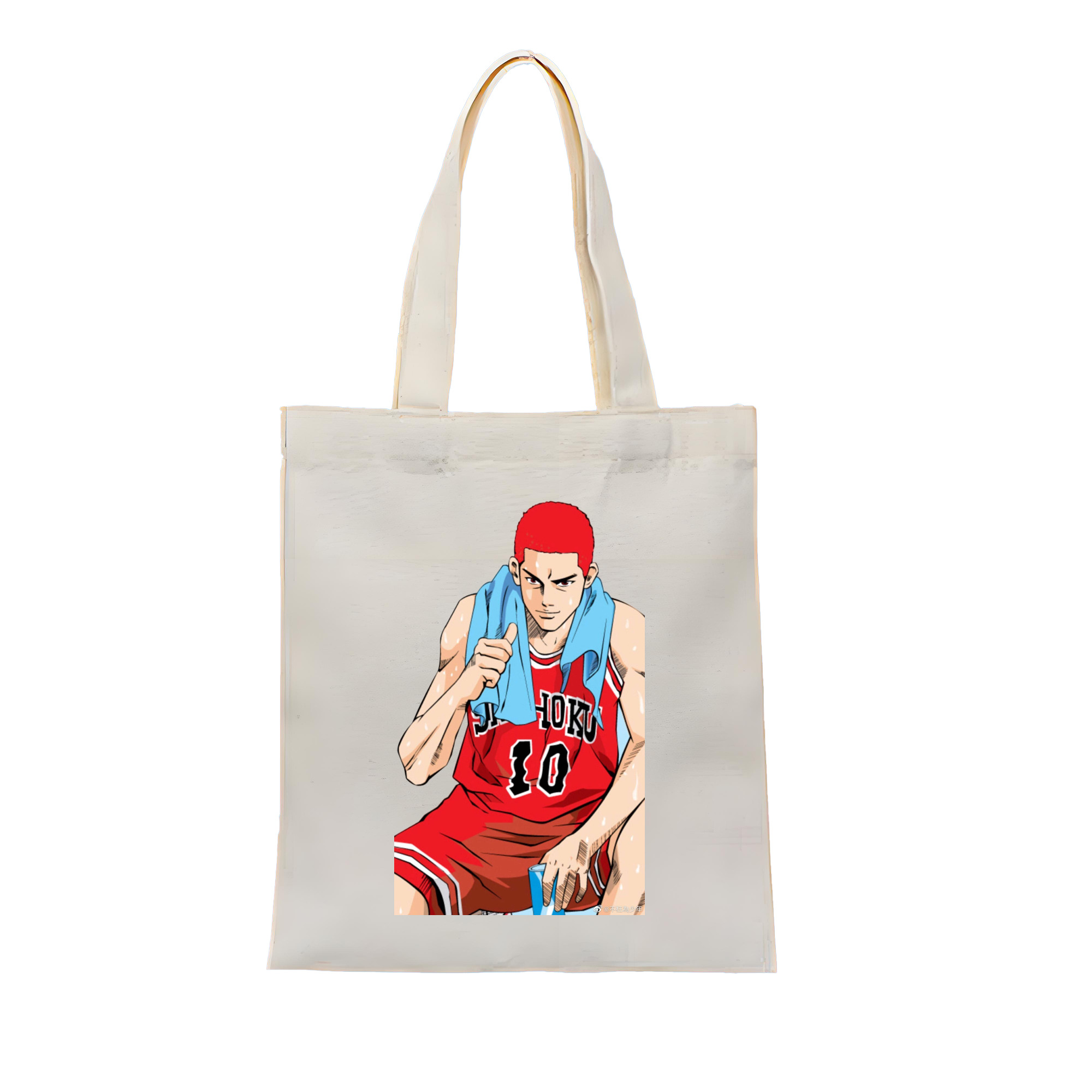 （画像用） SLAM DUNK／スラムダンク 縦型キャンバス生地手提げバッグ　トートバッグ