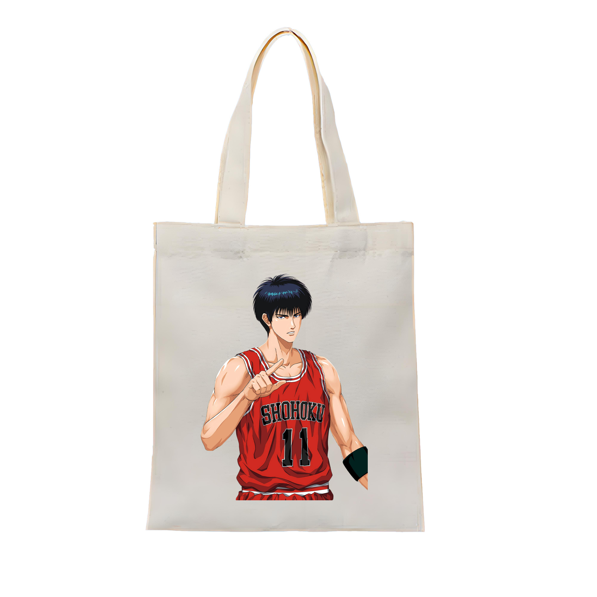 （画像用） SLAM DUNK／スラムダンク 縦型キャンバス生地手提げバッグ　トートバッグ