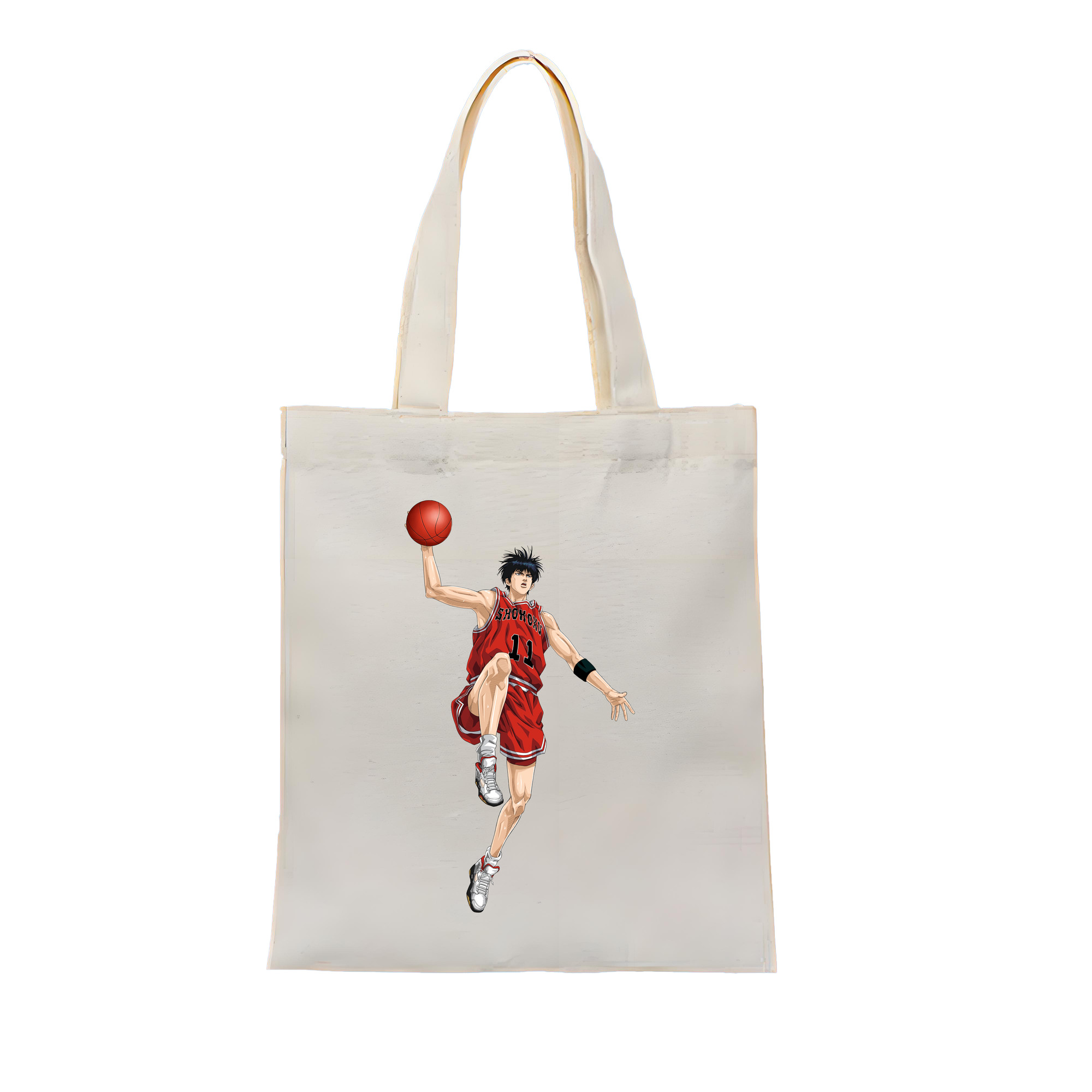 （画像用） SLAM DUNK／スラムダンク 縦型キャンバス生地手提げバッグ　トートバッグ