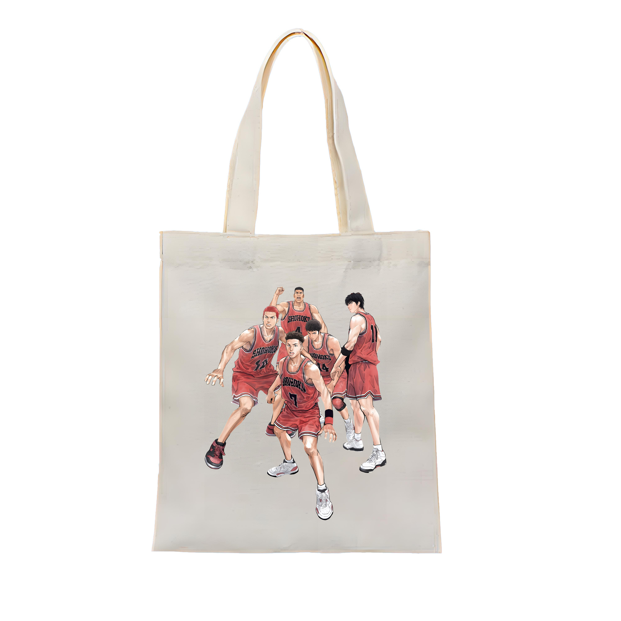 （画像用） SLAM DUNK／スラムダンク 縦型キャンバス生地手提げバッグ　トートバッグ