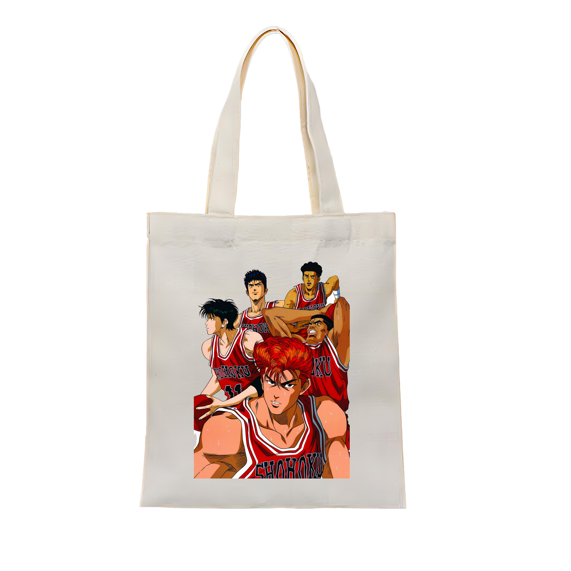 （画像用） SLAM DUNK／スラムダンク 縦型キャンバス生地手提げバッグ　トートバッグ