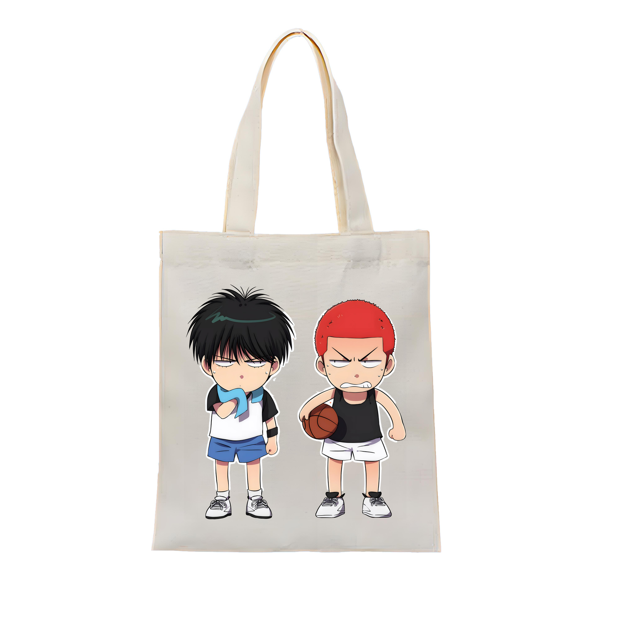 （画像用） SLAM DUNK／スラムダンク 縦型キャンバス生地手提げバッグ　トートバッグ