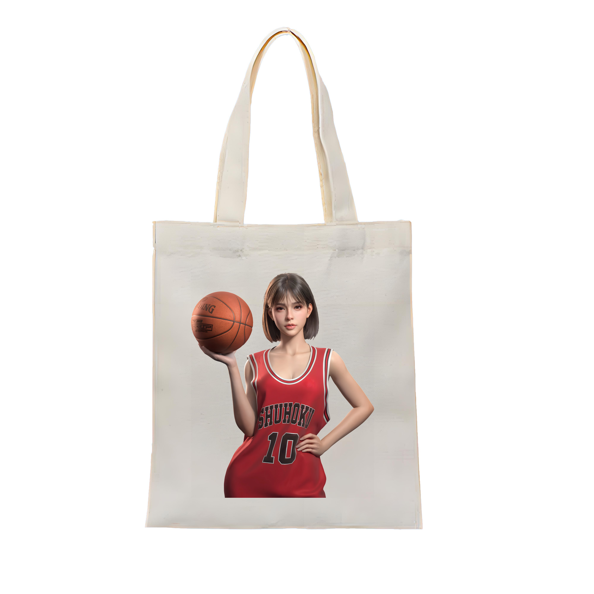 （画像用） SLAM DUNK／スラムダンク 縦型キャンバス生地手提げバッグ　トートバッグ