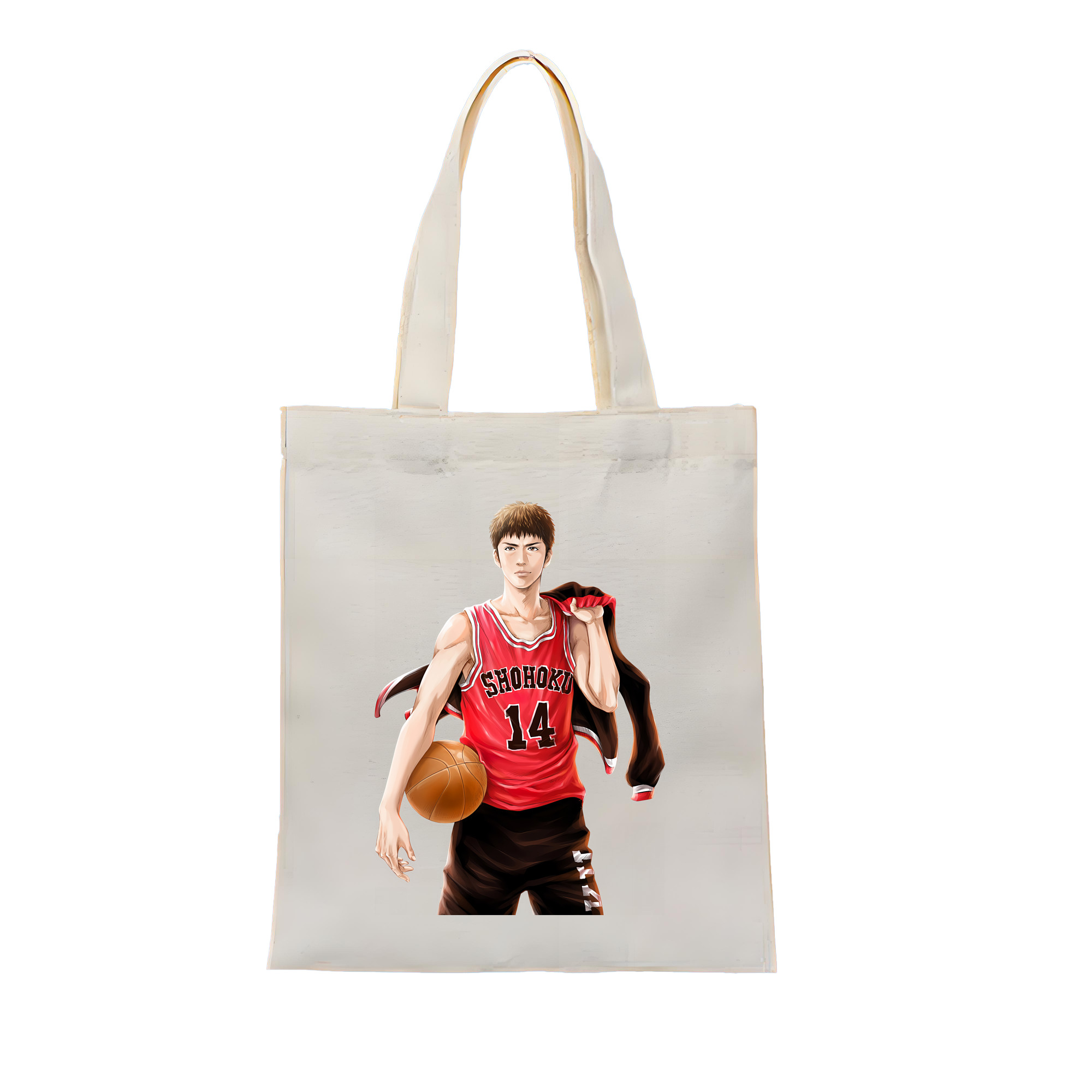 （画像用） SLAM DUNK／スラムダンク 縦型キャンバス生地手提げバッグ　トートバッグ