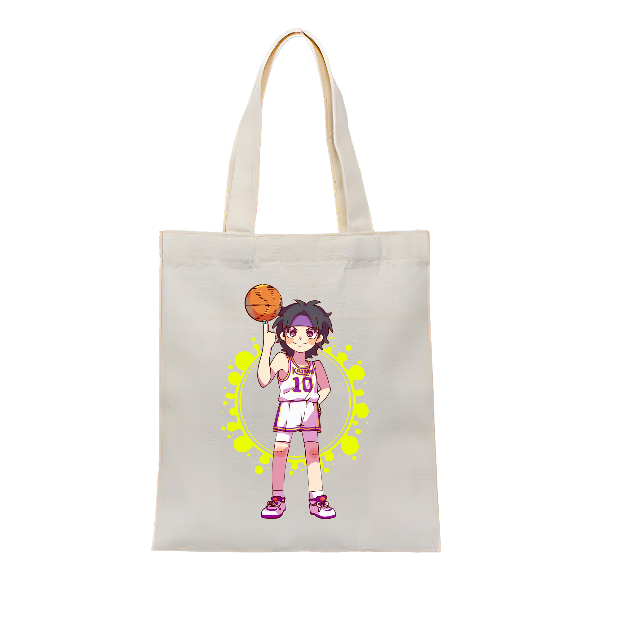 （画像用） SLAM DUNK／スラムダンク 縦型キャンバス生地手提げバッグ　トートバッグ