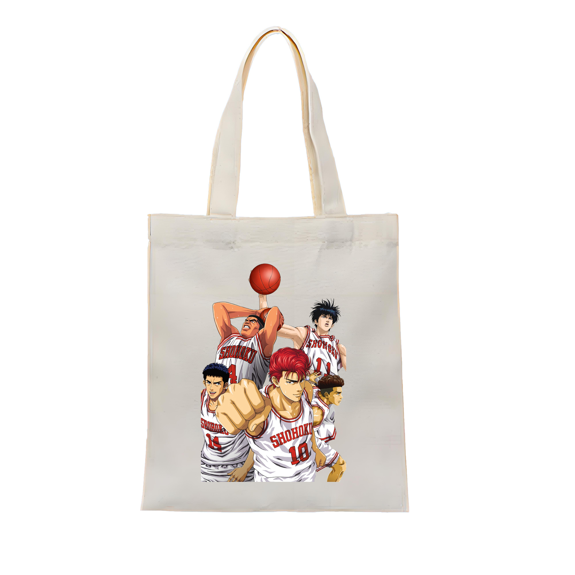（画像用） SLAM DUNK／スラムダンク 縦型キャンバス生地手提げバッグ　トートバッグ