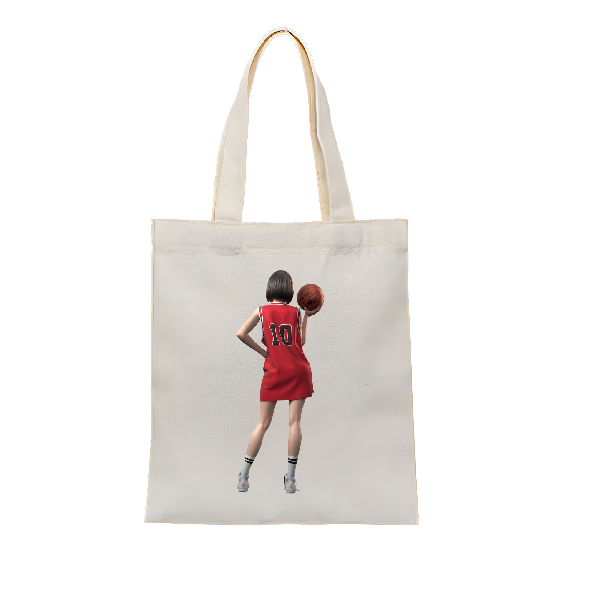 （画像用） SLAM DUNK／スラムダンク 縦型キャンバス生地手提げバッグ　トートバッグ