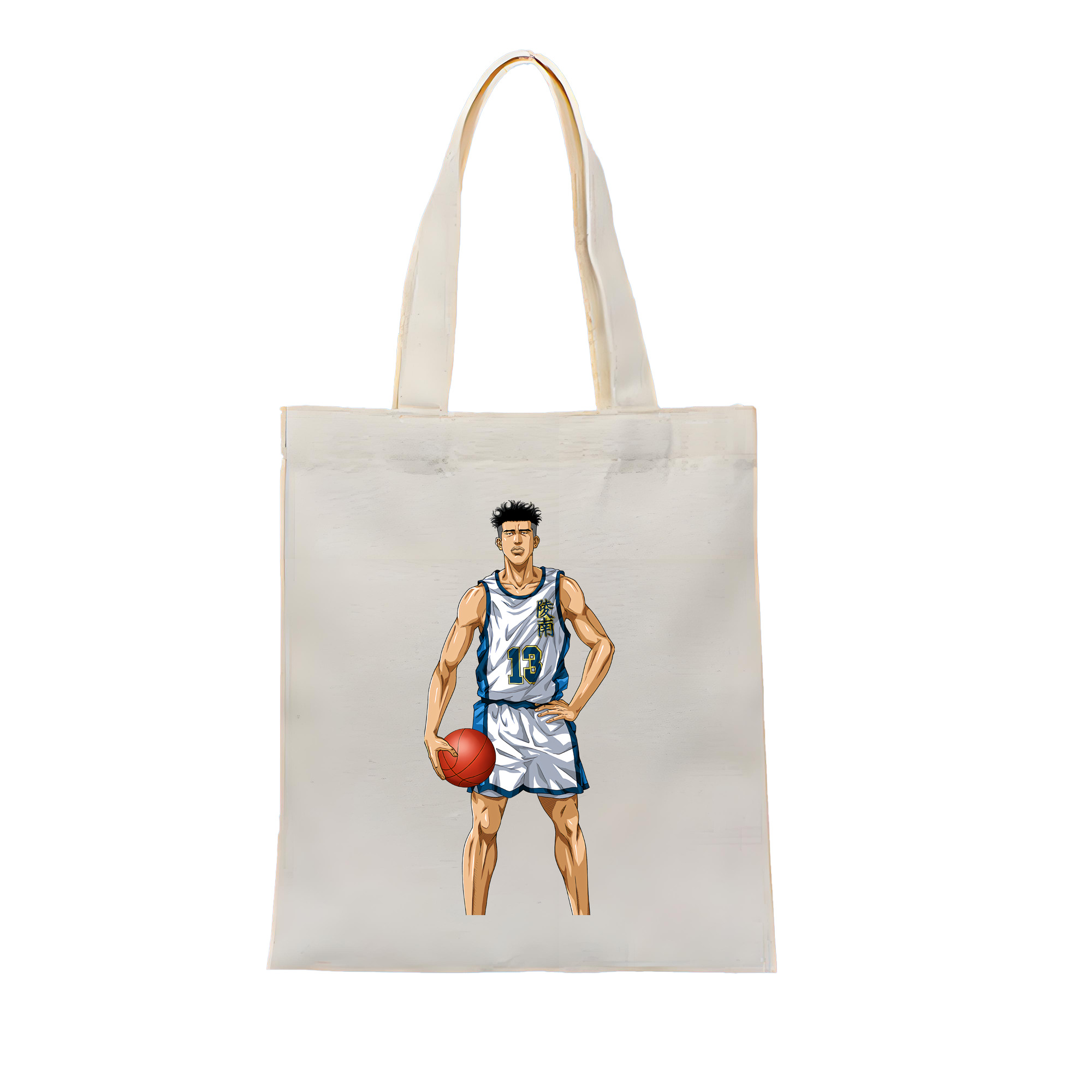 （画像用） SLAM DUNK／スラムダンク 縦型キャンバス生地手提げバッグ　トートバッグ