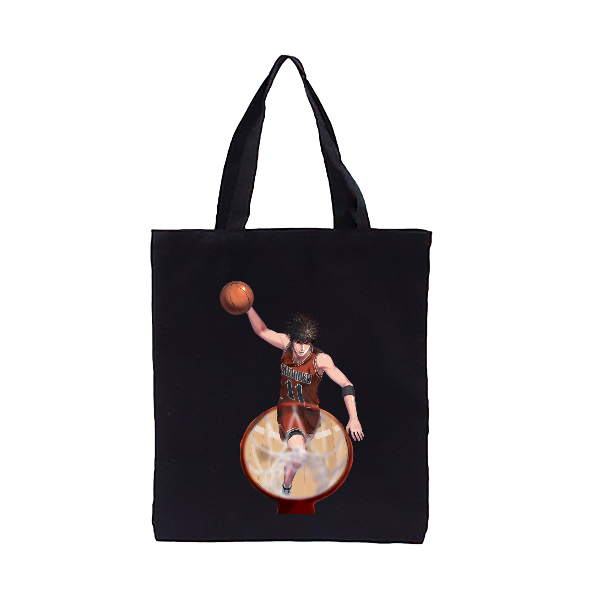 （画像用） SLAM DUNK／スラムダンク 縦型キャンバス生地手提げバッグ　トートバッグ