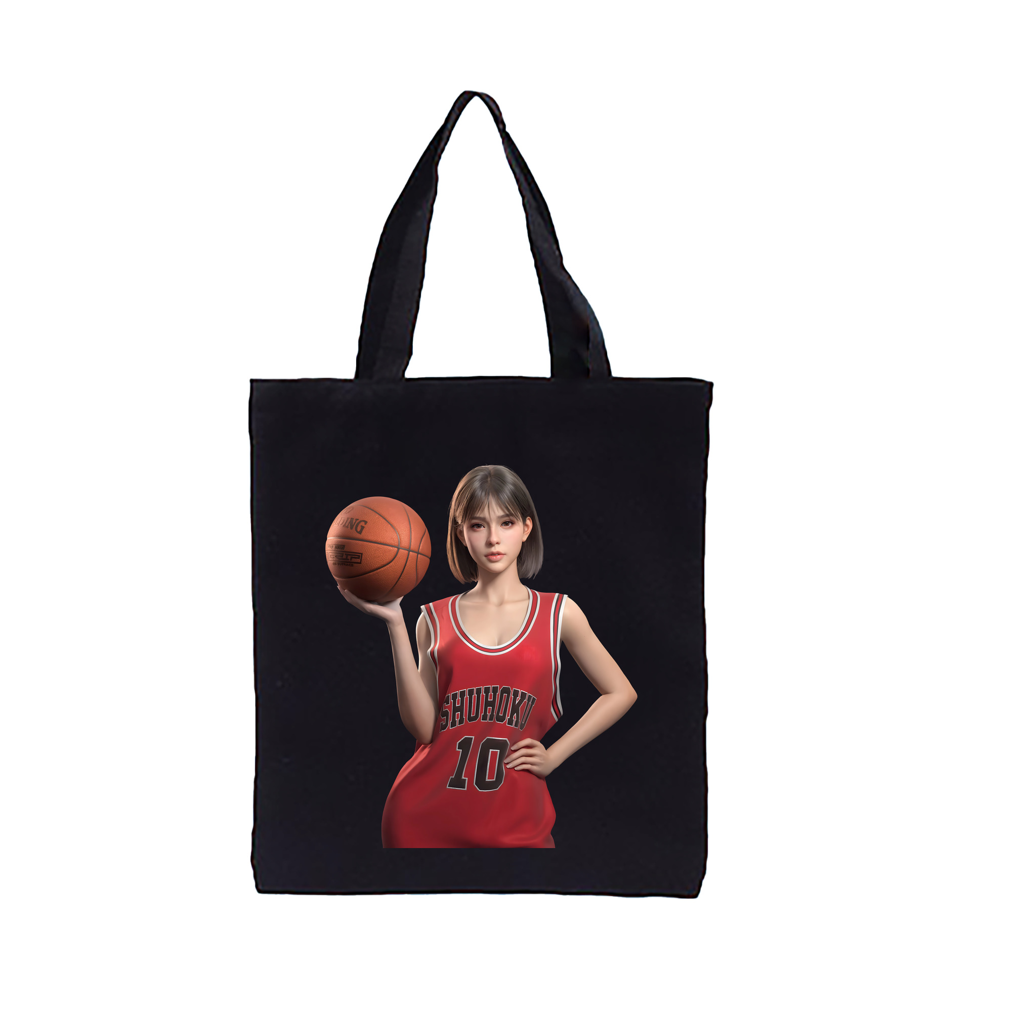 （画像用） SLAM DUNK／スラムダンク 縦型キャンバス生地手提げバッグ　トートバッグ