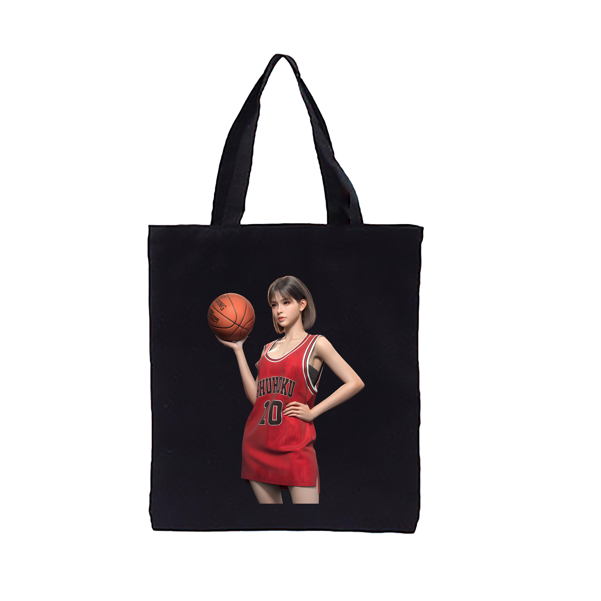 （画像用） SLAM DUNK／スラムダンク 縦型キャンバス生地手提げバッグ　トートバッグ