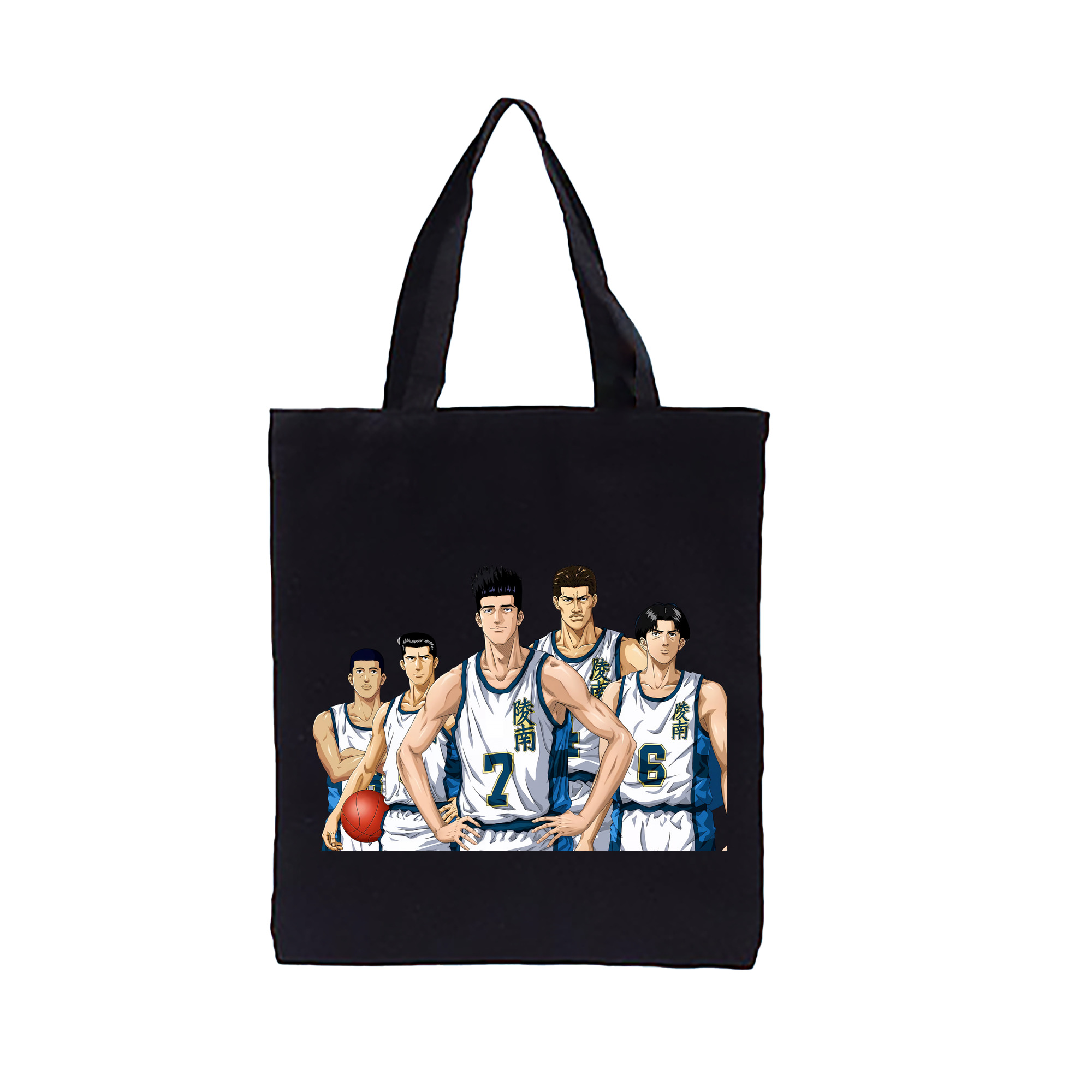 （画像用） SLAM DUNK／スラムダンク 縦型キャンバス生地手提げバッグ　トートバッグ