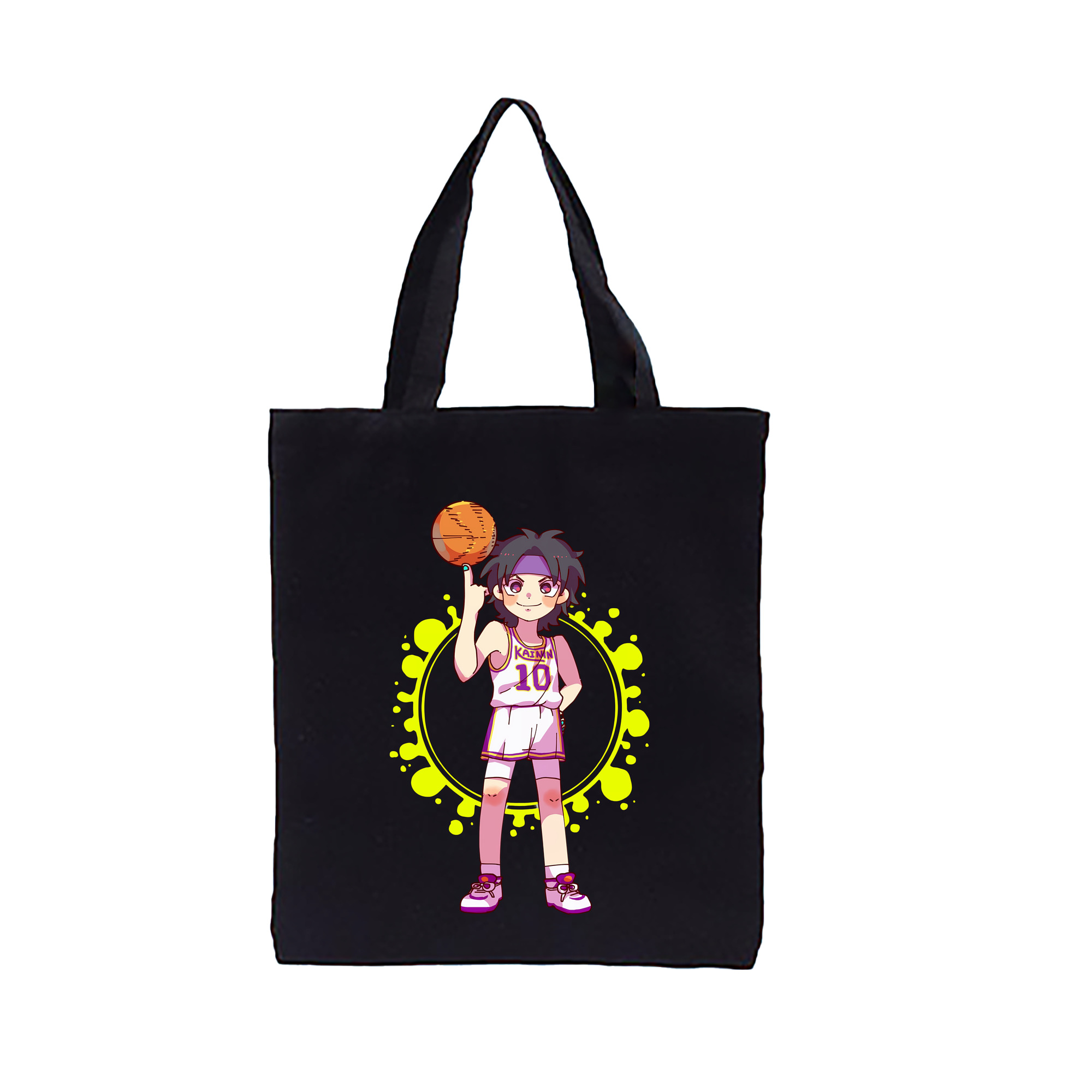 （画像用） SLAM DUNK／スラムダンク 縦型キャンバス生地手提げバッグ　トートバッグ