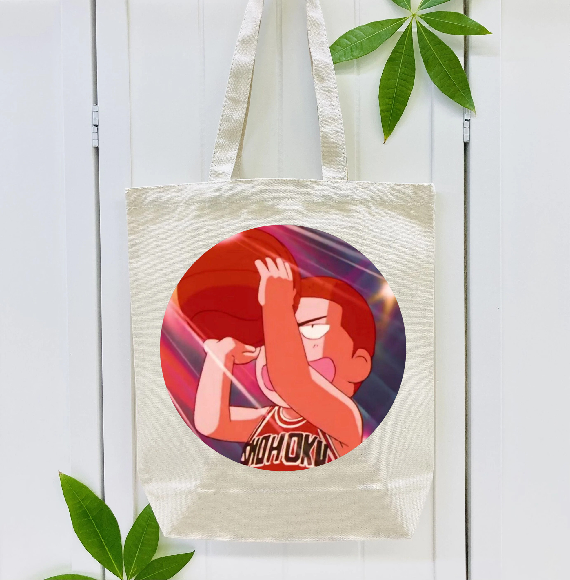 SLAM DUNK／スラムダンク 縦型キャンバス生地手提げバッグ　トートバッグ