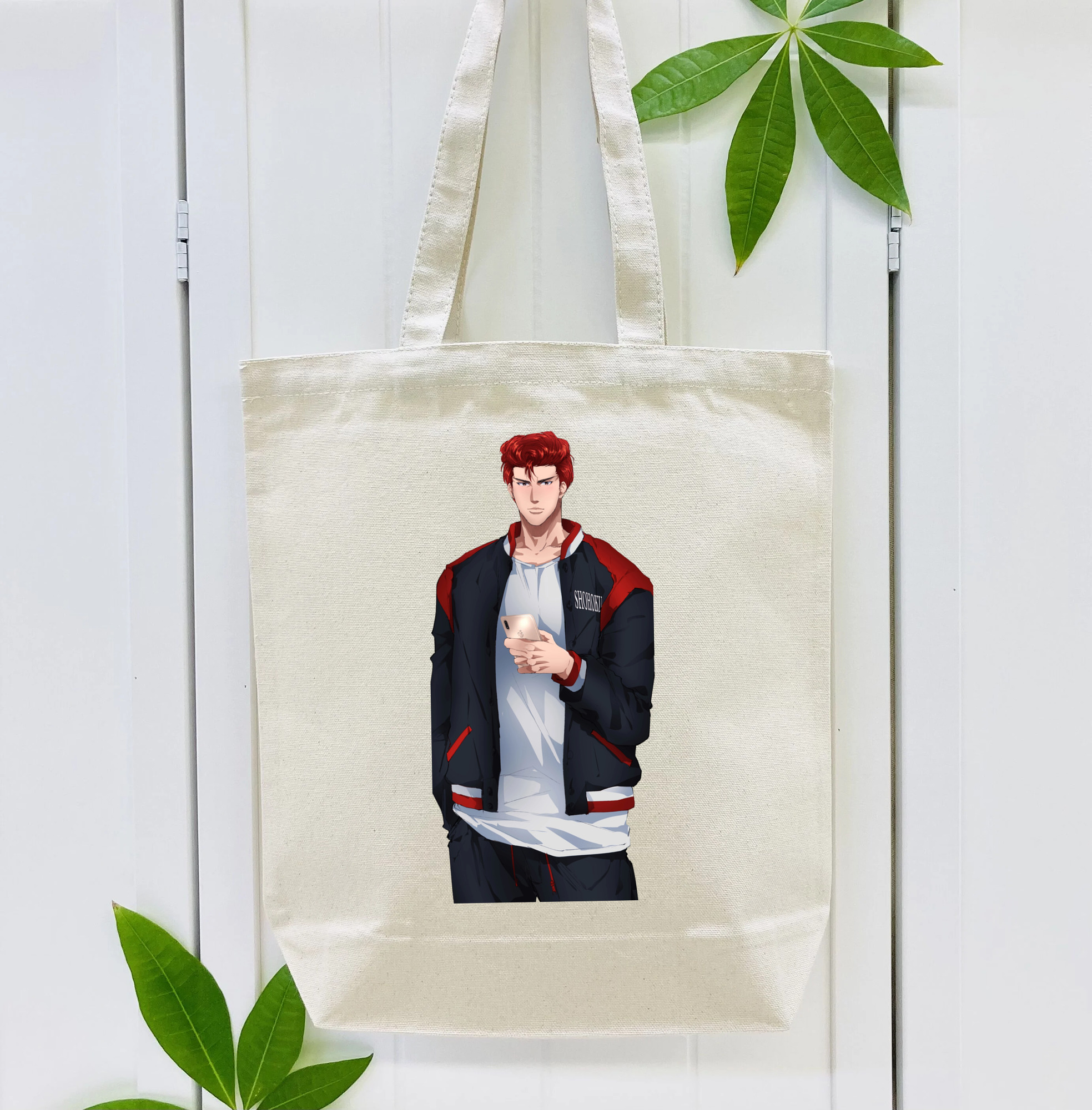 SLAM DUNK／スラムダンク 縦型キャンバス生地手提げバッグ　トートバッグ