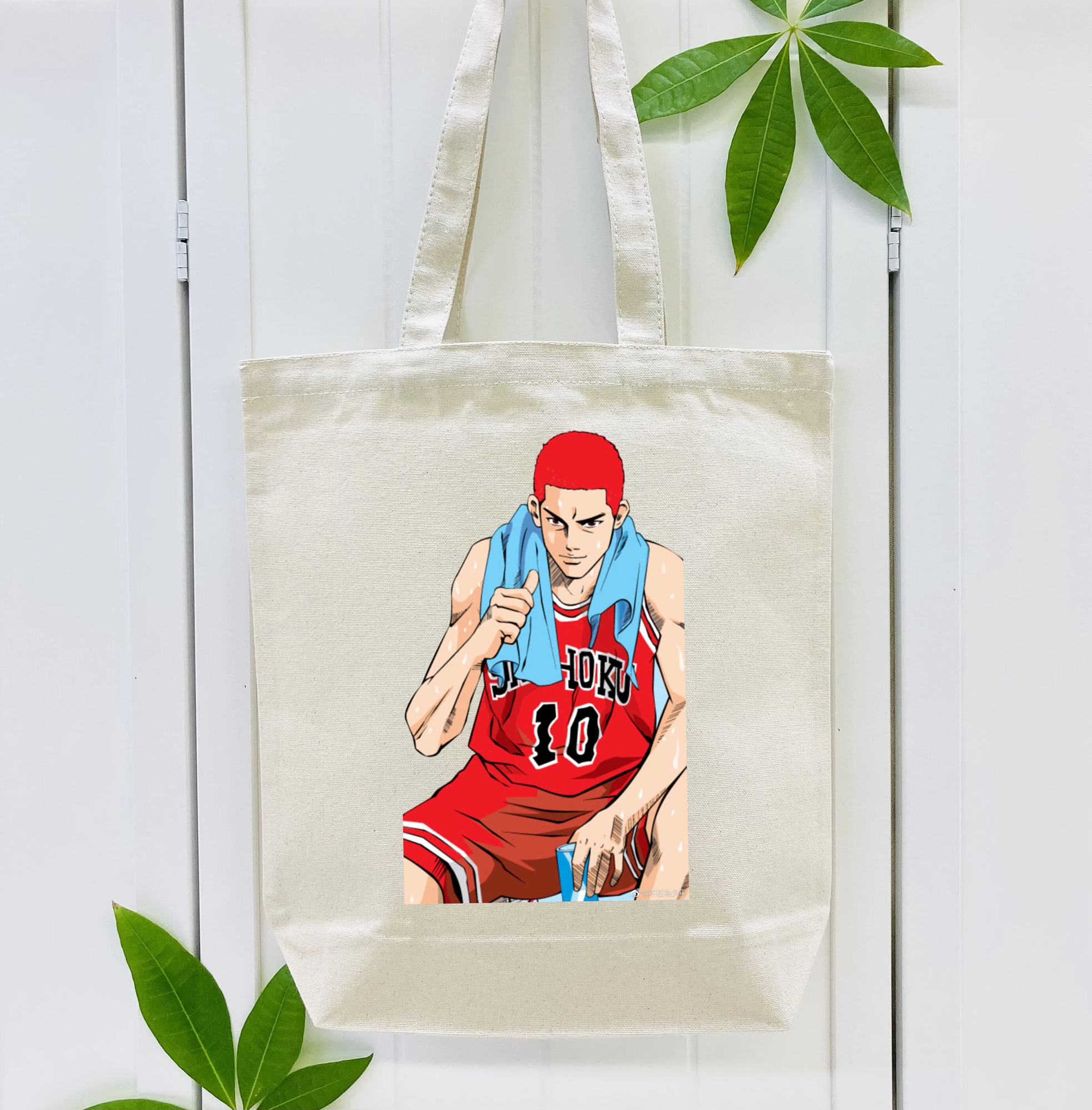 SLAM DUNK／スラムダンク 縦型キャンバス生地手提げバッグ　トートバッグ
