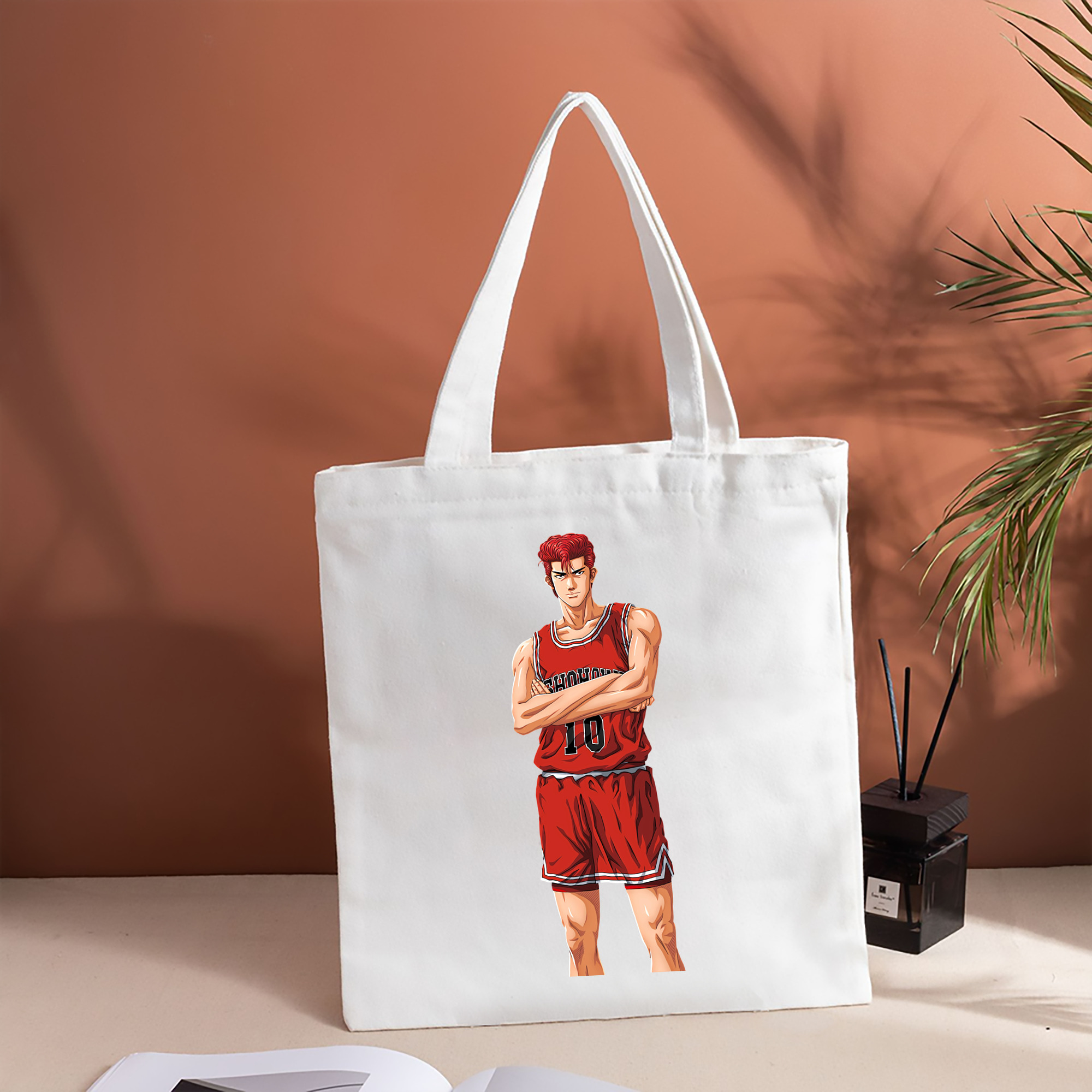SLAM DUNK／スラムダンク 縦型キャンバス生地手提げバッグ　トートバッグ