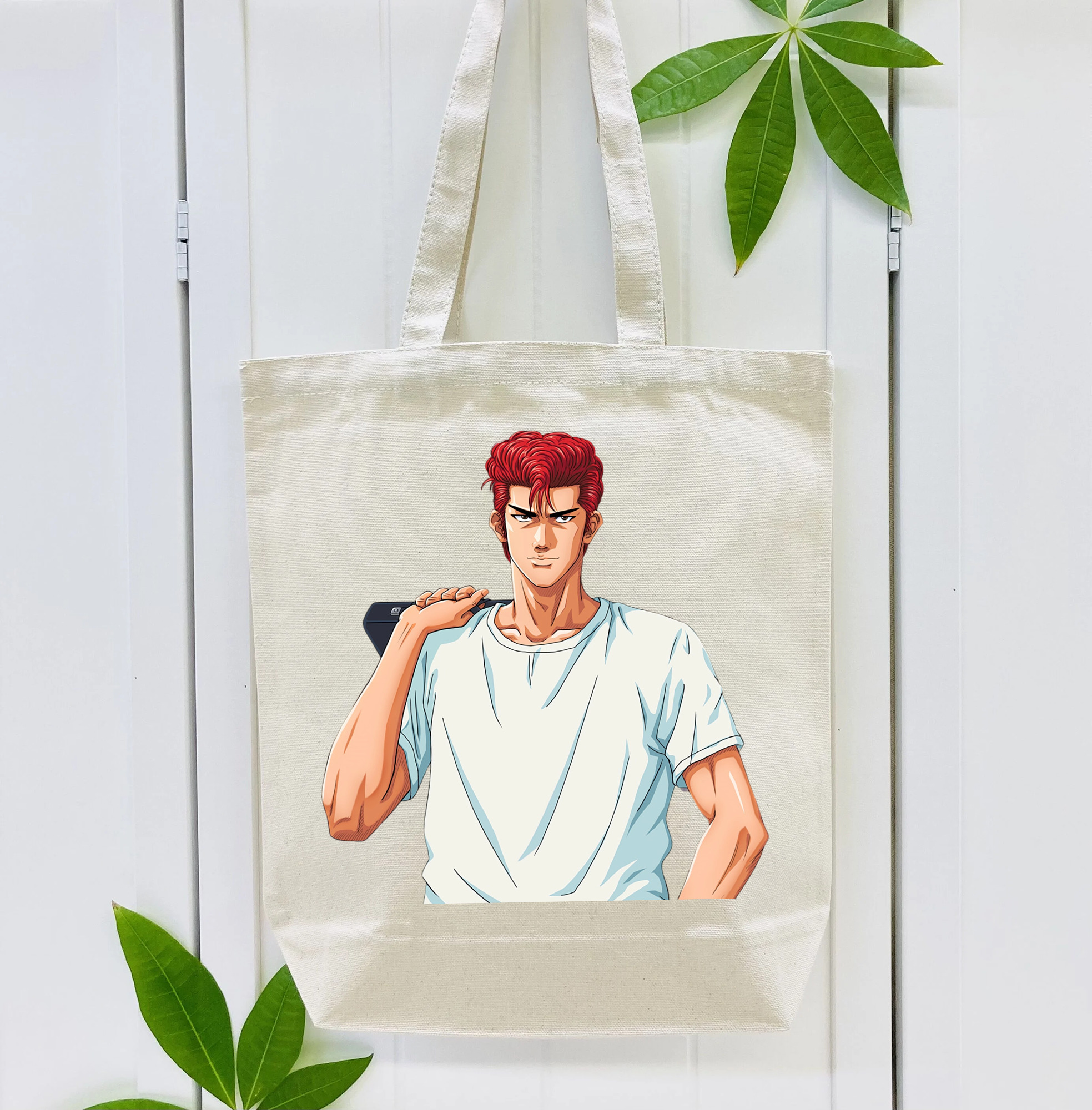 SLAM DUNK／スラムダンク 縦型キャンバス生地手提げバッグ　トートバッグ