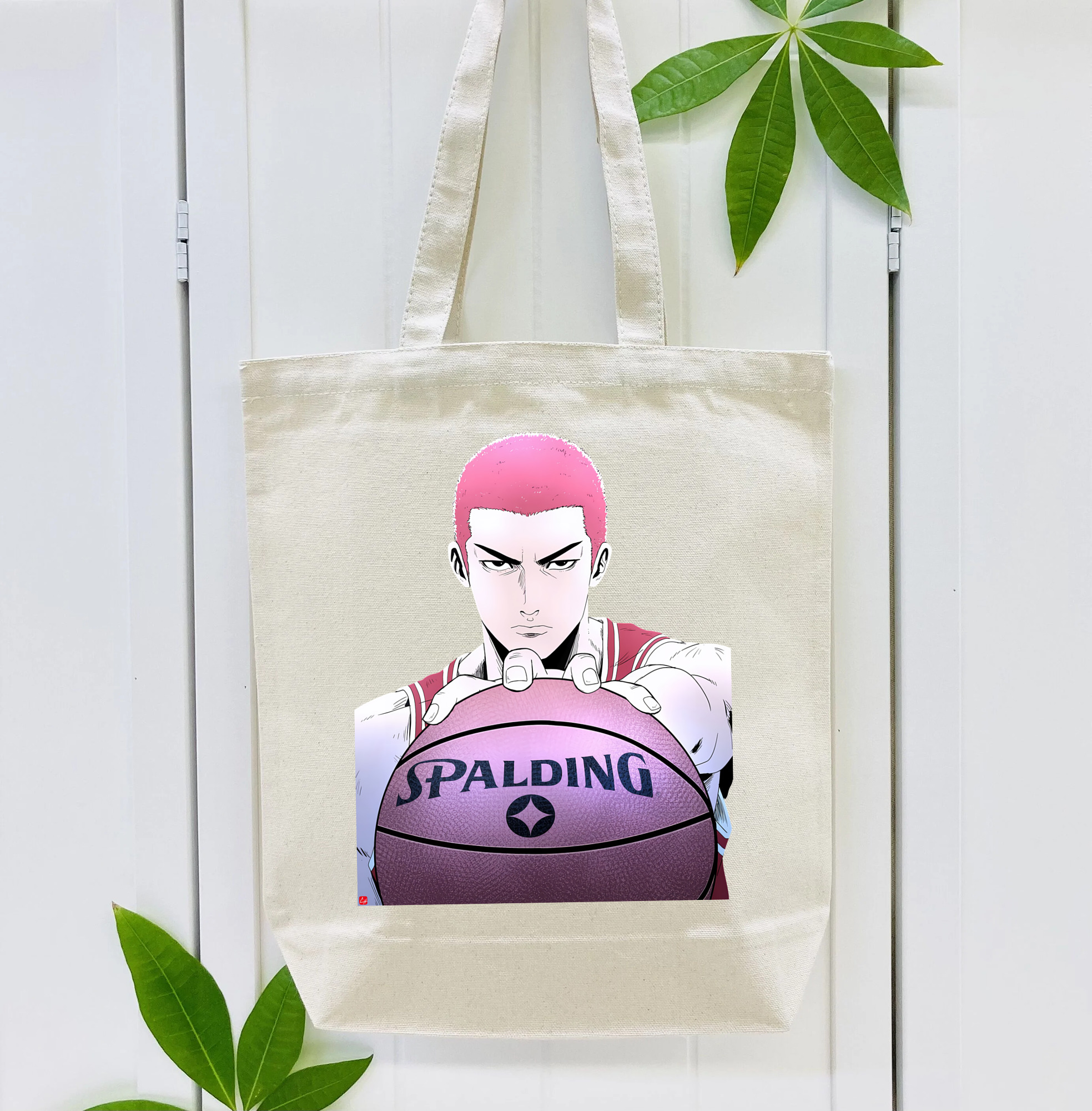 SLAM DUNK／スラムダンク 縦型キャンバス生地手提げバッグ　トートバッグ