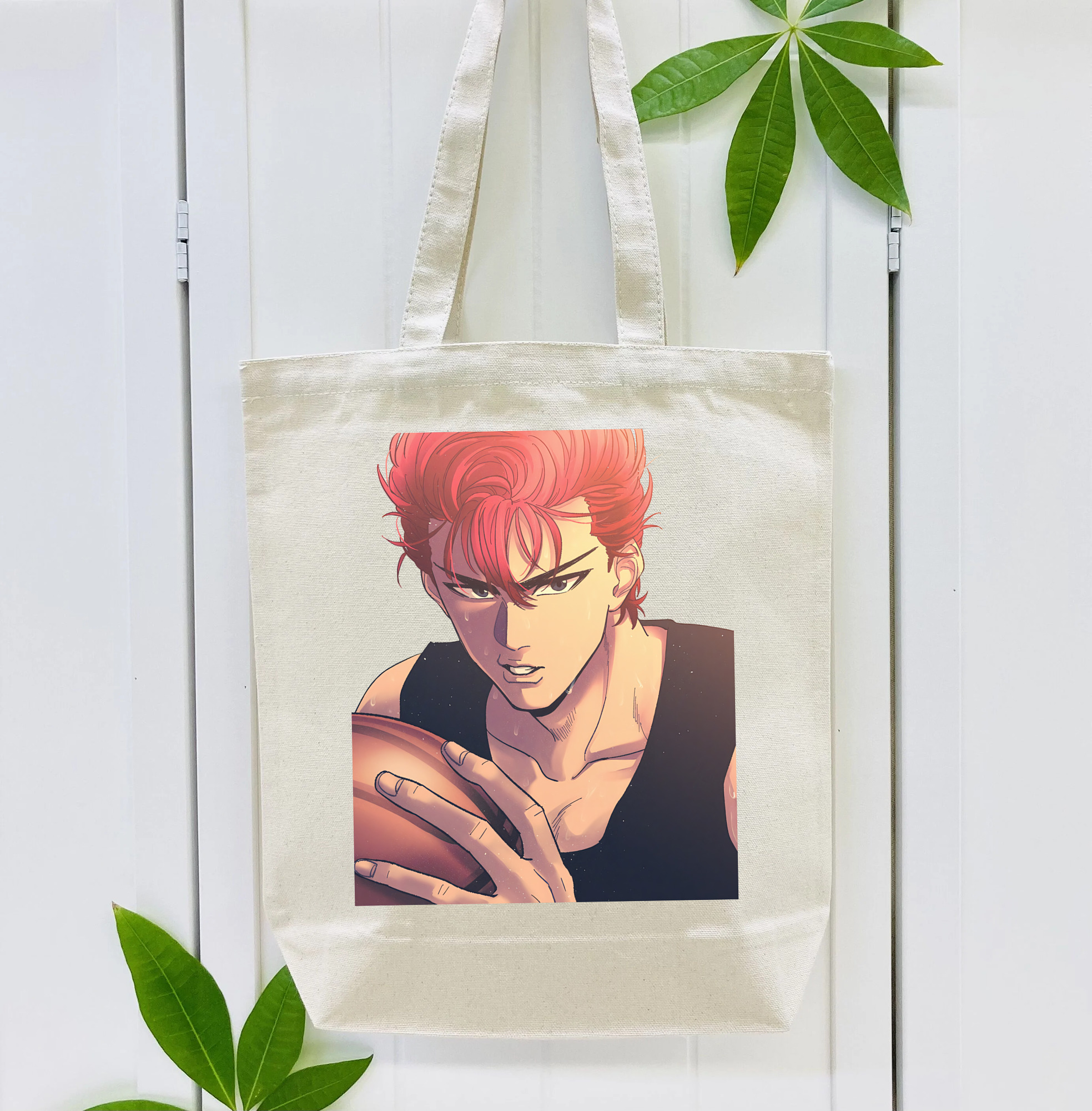 SLAM DUNK／スラムダンク 縦型キャンバス生地手提げバッグ　トートバッグ