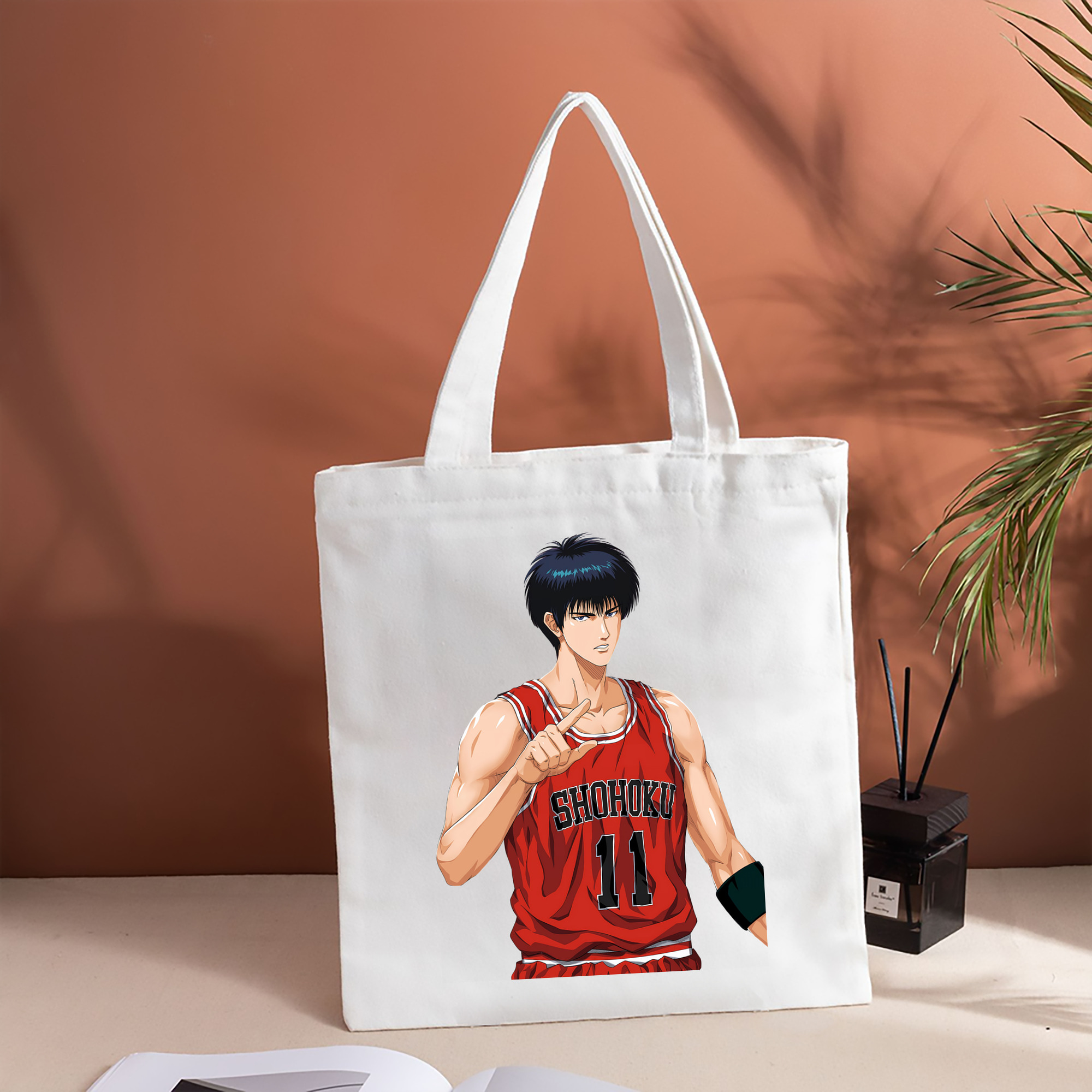 SLAM DUNK／スラムダンク 縦型キャンバス生地手提げバッグ　トートバッグ