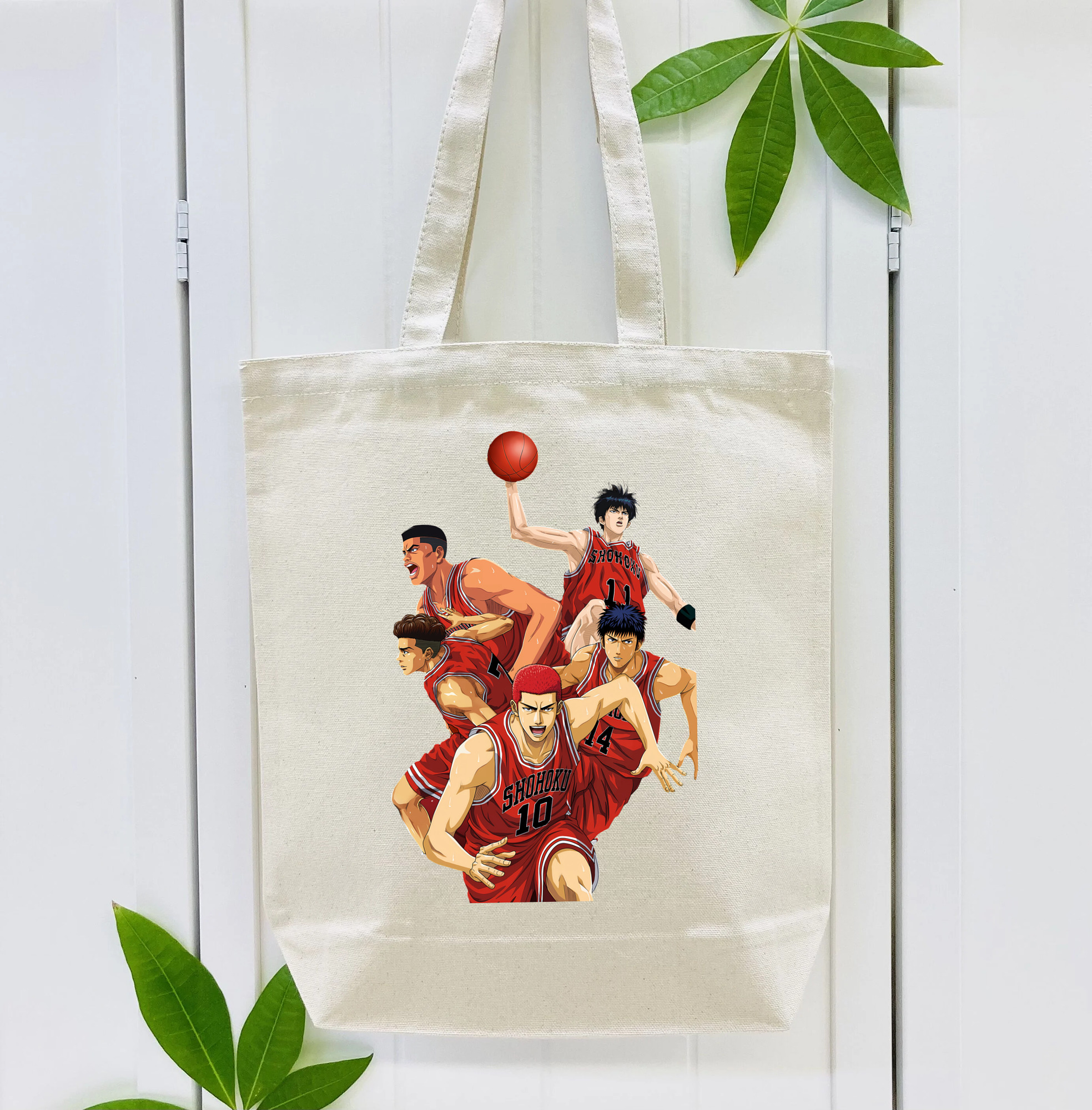 SLAM DUNK／スラムダンク 縦型キャンバス生地手提げバッグ　トートバッグ