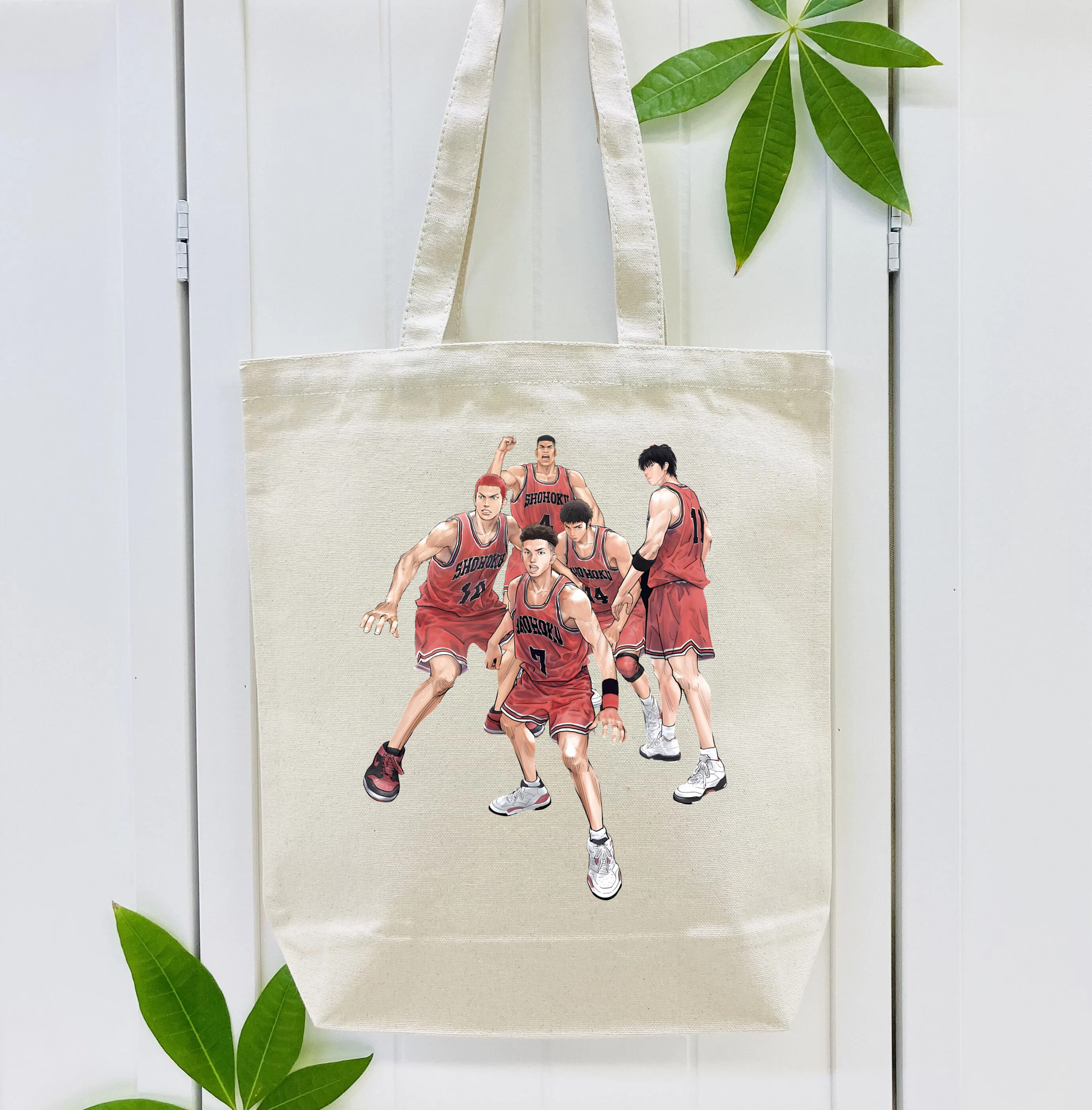 SLAM DUNK／スラムダンク 縦型キャンバス生地手提げバッグ　トートバッグ