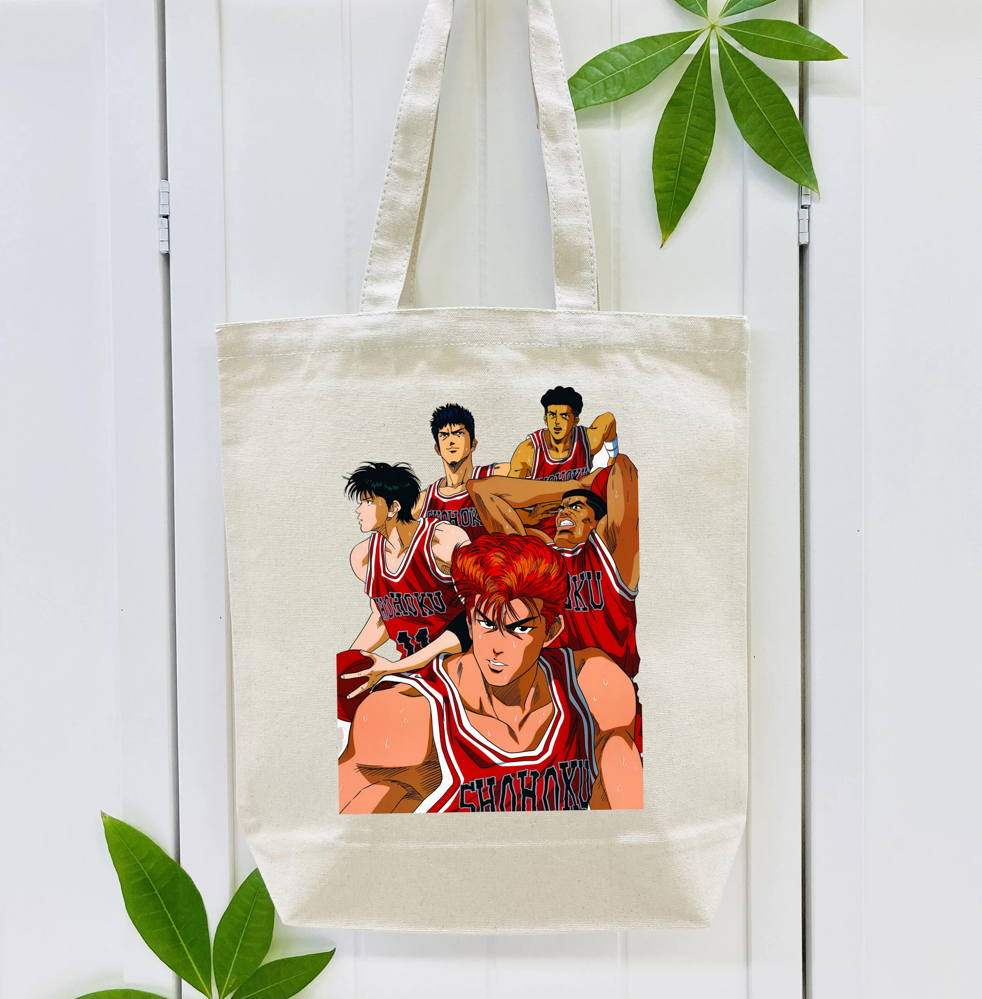 SLAM DUNK／スラムダンク 縦型キャンバス生地手提げバッグ　トートバッグ