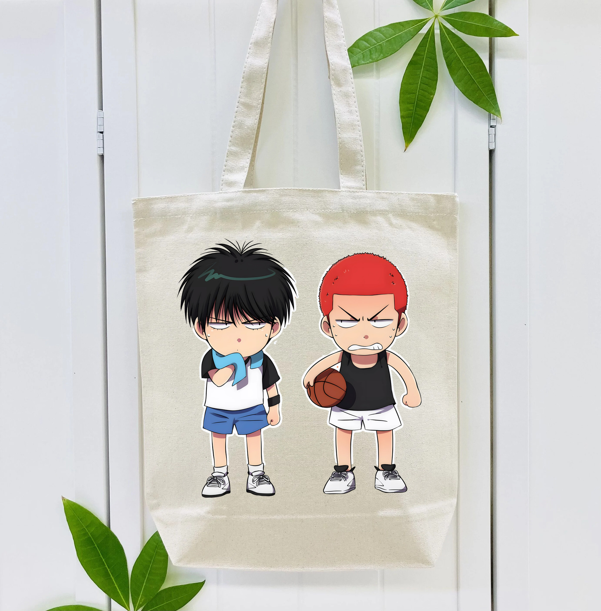 SLAM DUNK／スラムダンク 縦型キャンバス生地手提げバッグ　トートバッグ