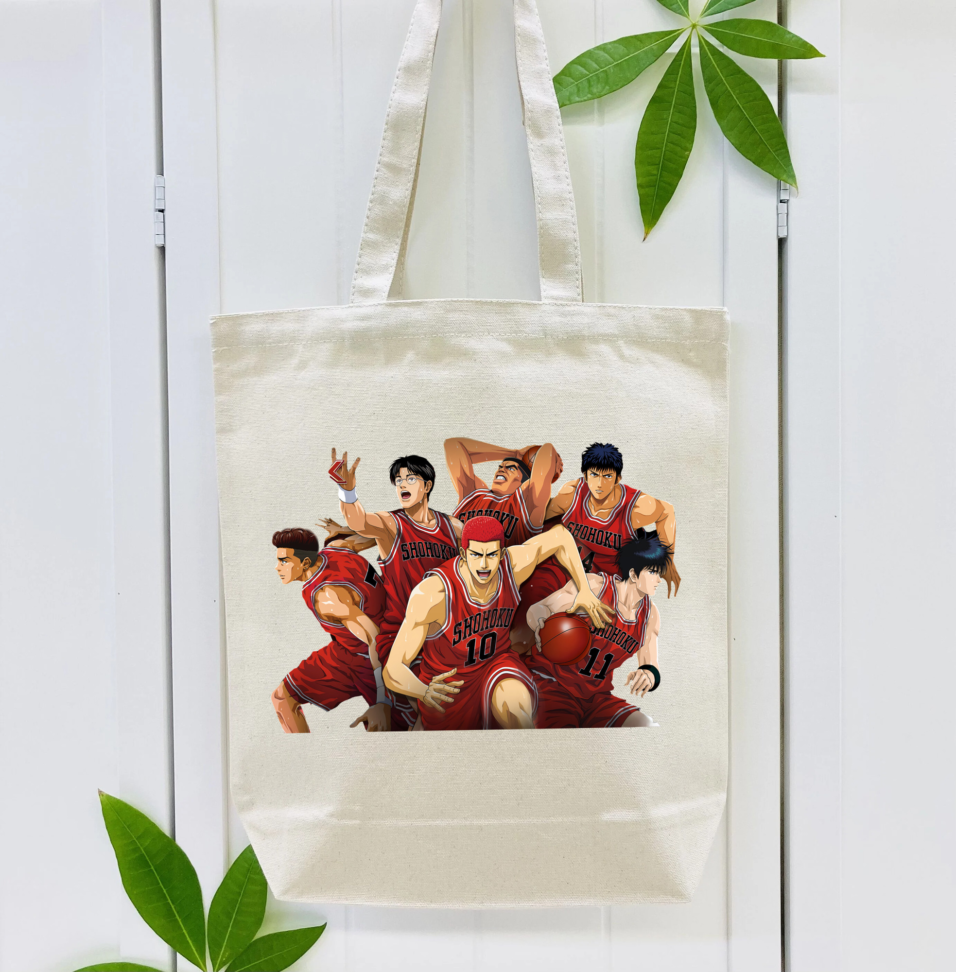 SLAM DUNK／スラムダンク 縦型キャンバス生地手提げバッグ　トートバッグ