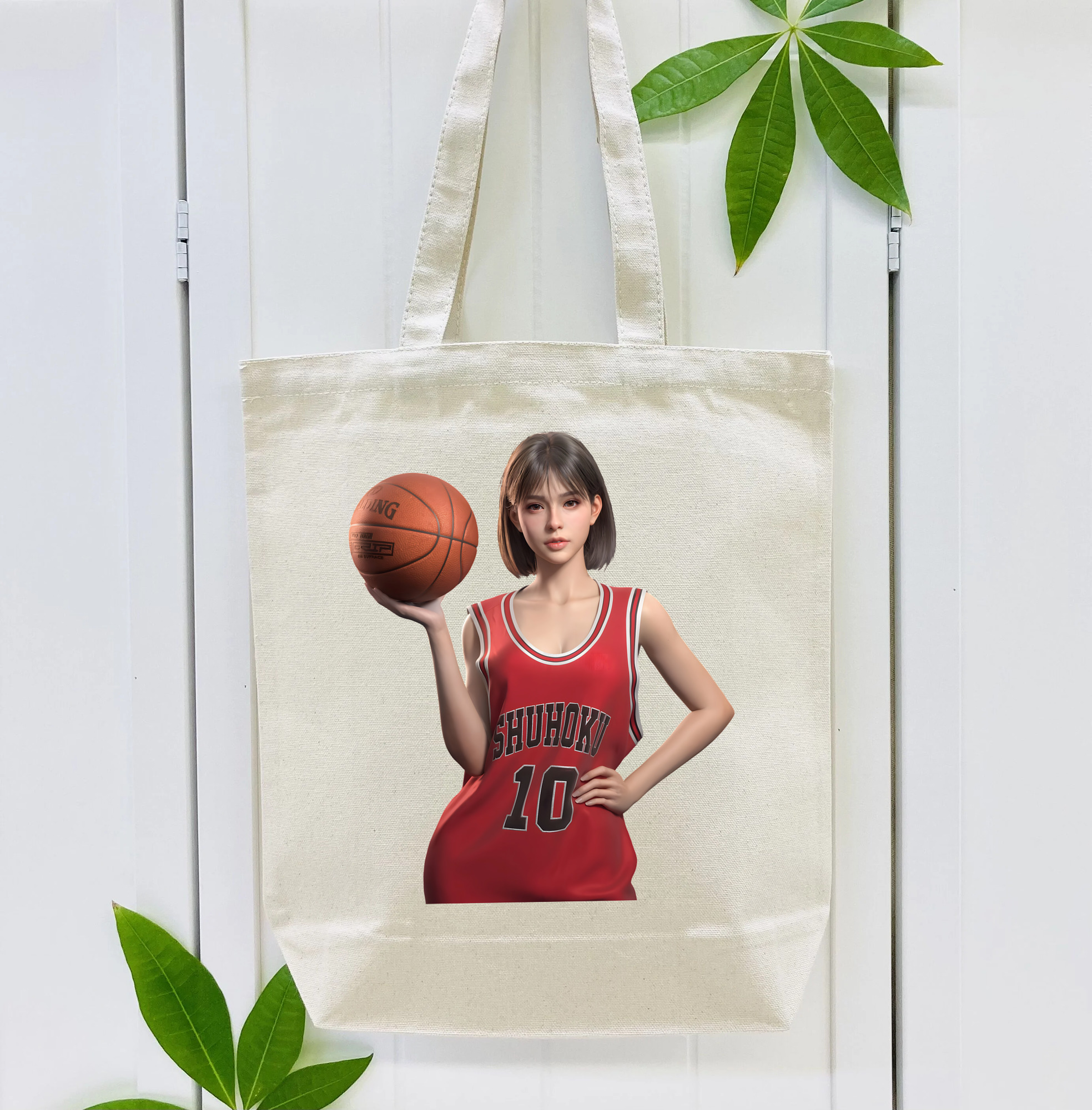 SLAM DUNK／スラムダンク 縦型キャンバス生地手提げバッグ　トートバッグ