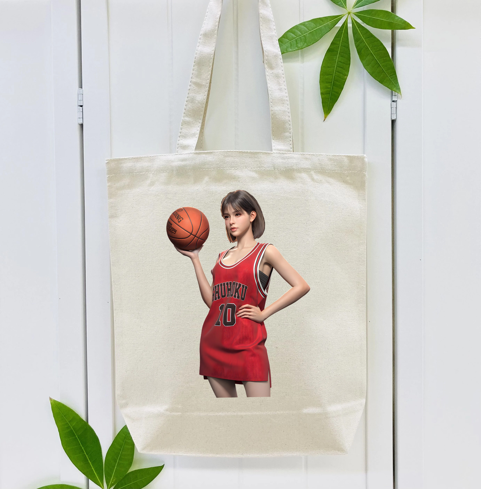 SLAM DUNK／スラムダンク 縦型キャンバス生地手提げバッグ　トートバッグ