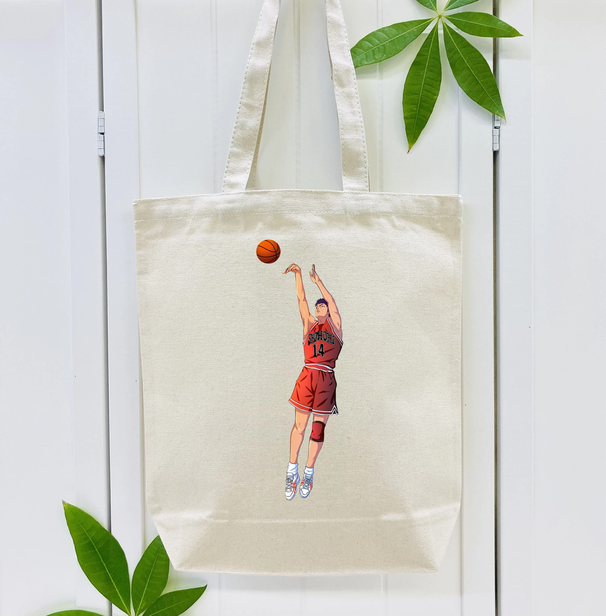 SLAM DUNK／スラムダンク 縦型キャンバス生地手提げバッグ　トートバッグ