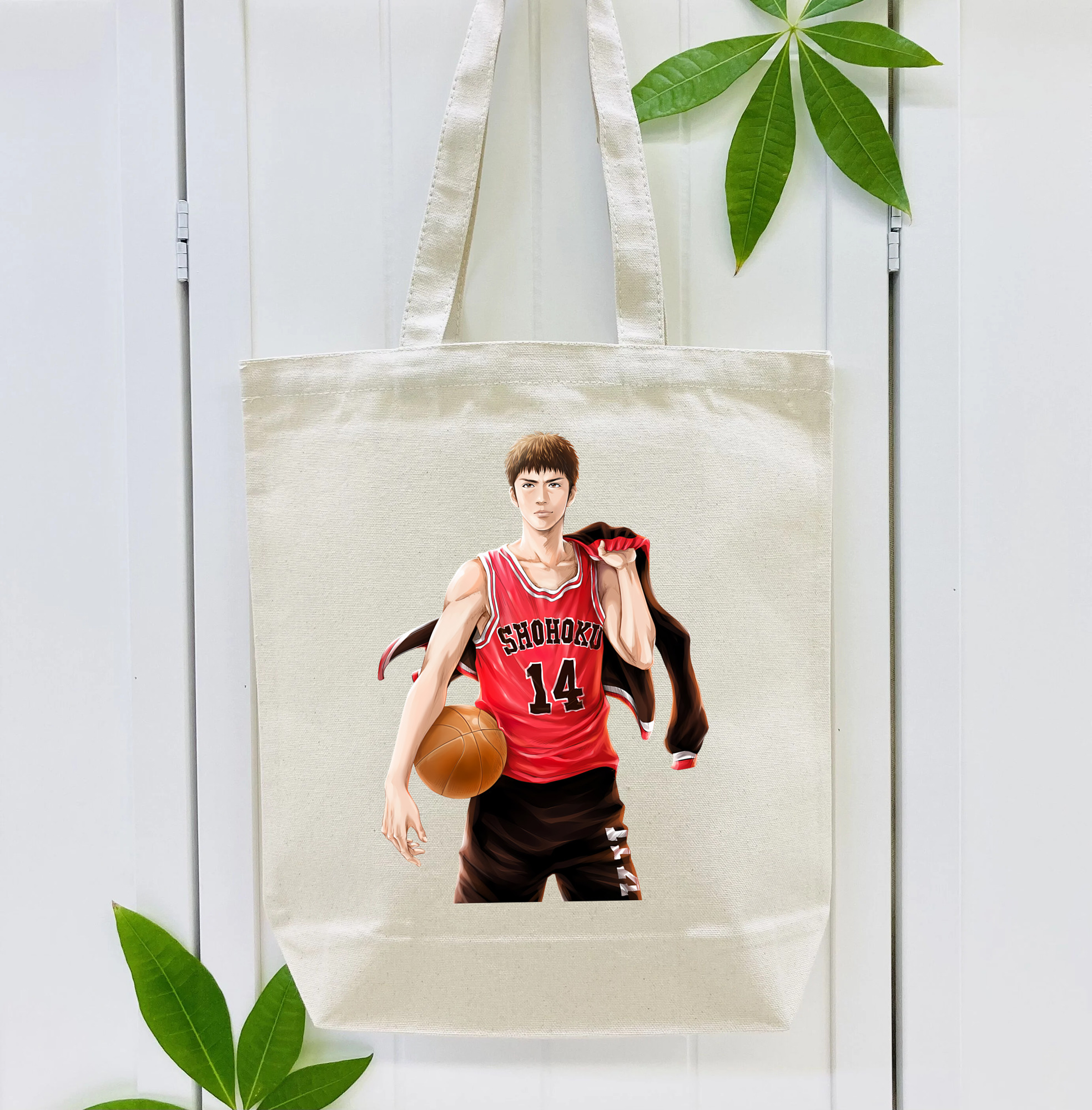 SLAM DUNK／スラムダンク 縦型キャンバス生地手提げバッグ　トートバッグ