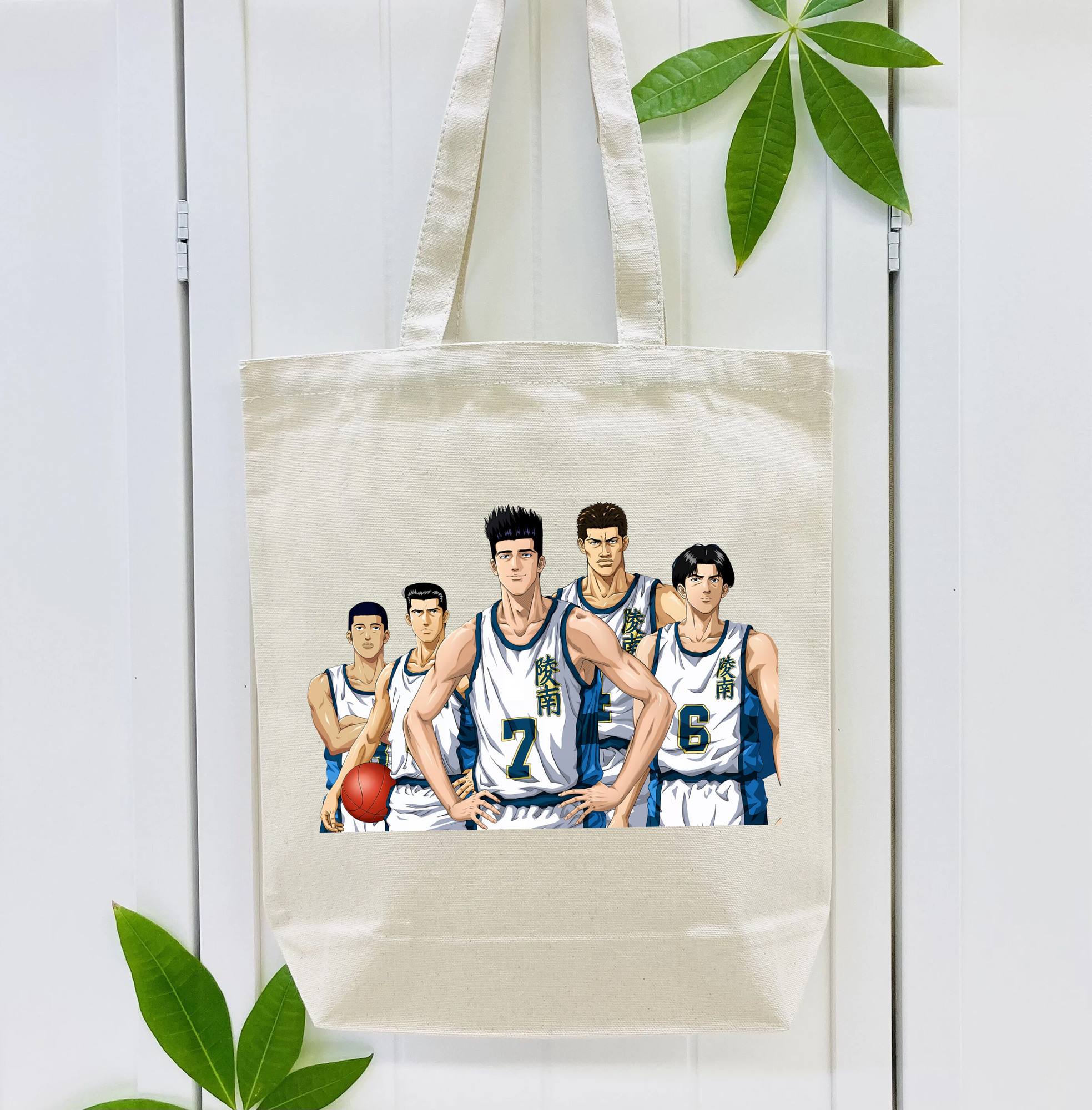SLAM DUNK／スラムダンク 縦型キャンバス生地手提げバッグ　トートバッグ