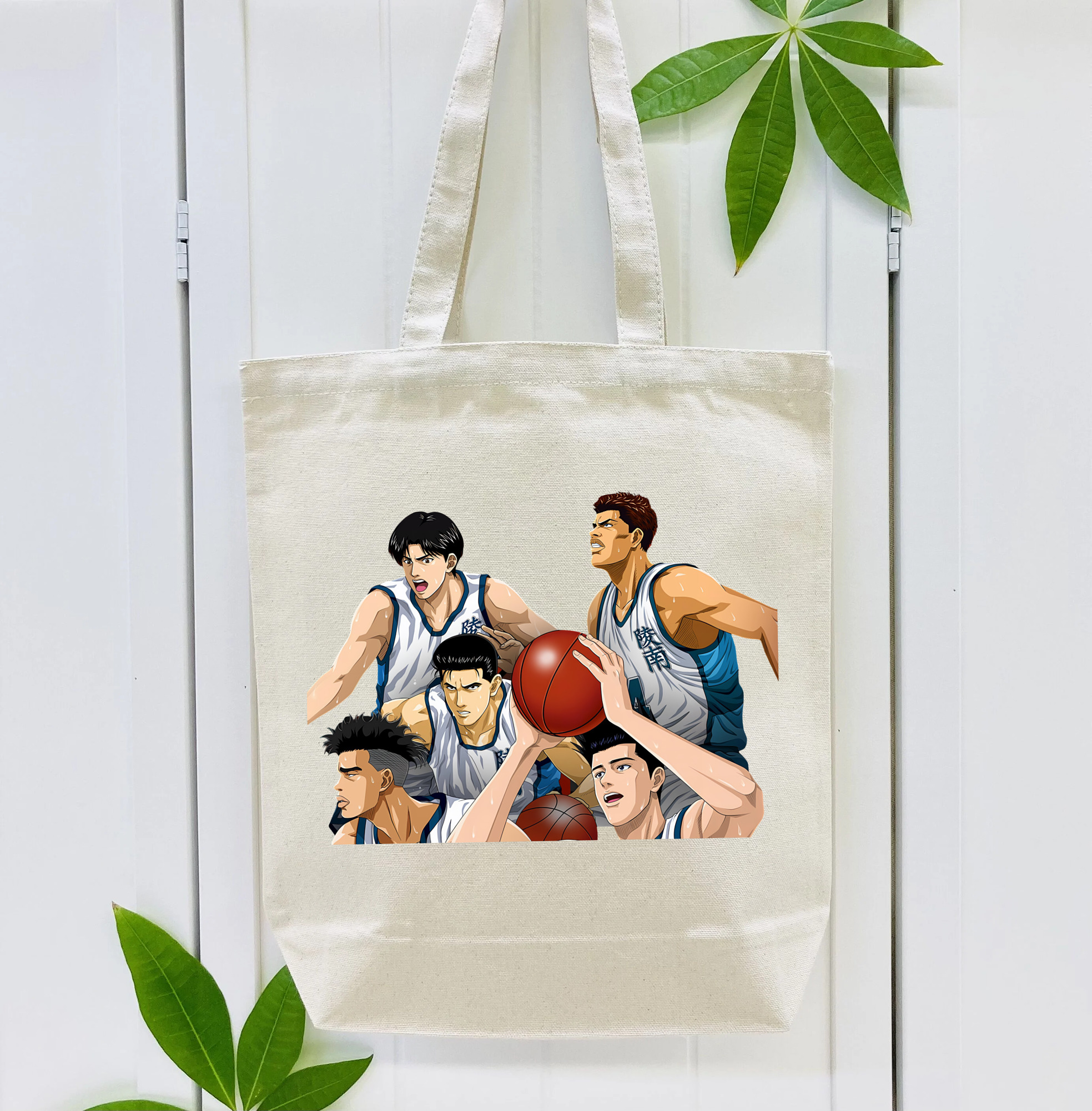 SLAM DUNK／スラムダンク 縦型キャンバス生地手提げバッグ　トートバッグ